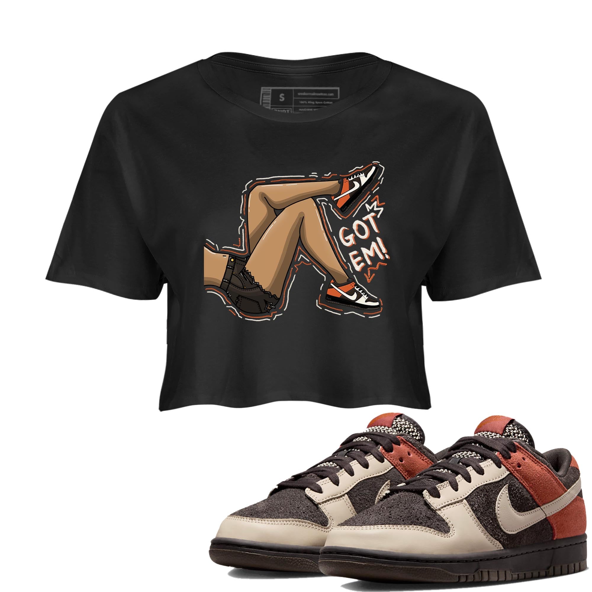 Got Em Legs snkmatch Women's Top - Dunk Red Panda