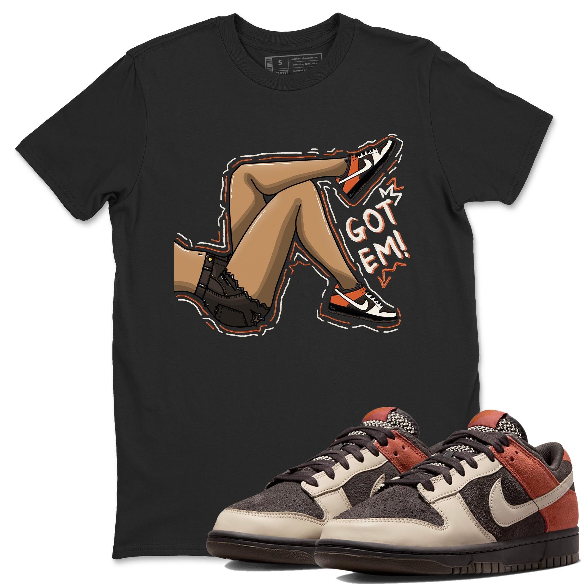 Got Em Legs snkmatch Tee - Dunk Red Panda