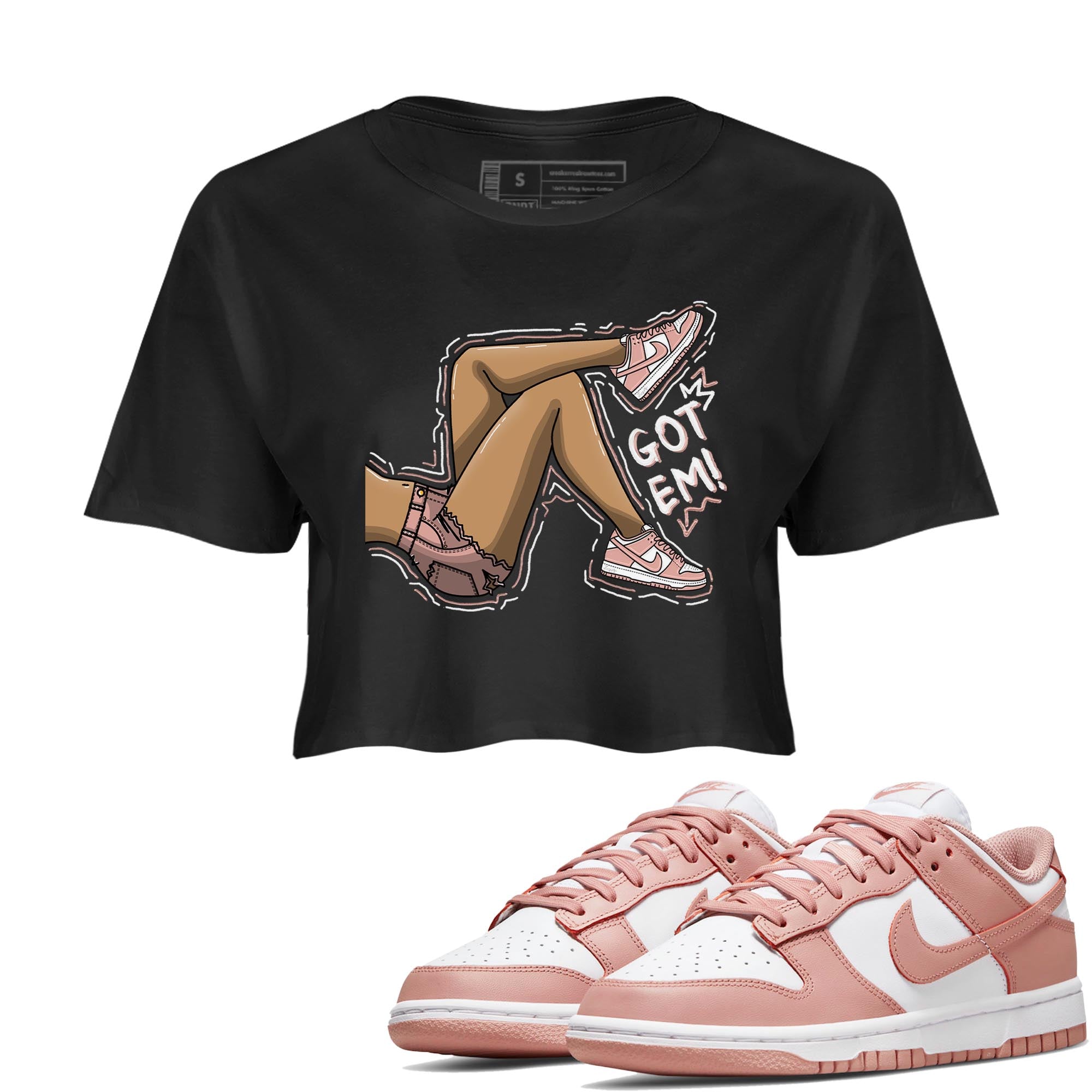 Got Em Legs snkmatch Women's Top - Dunk Rose Whisper