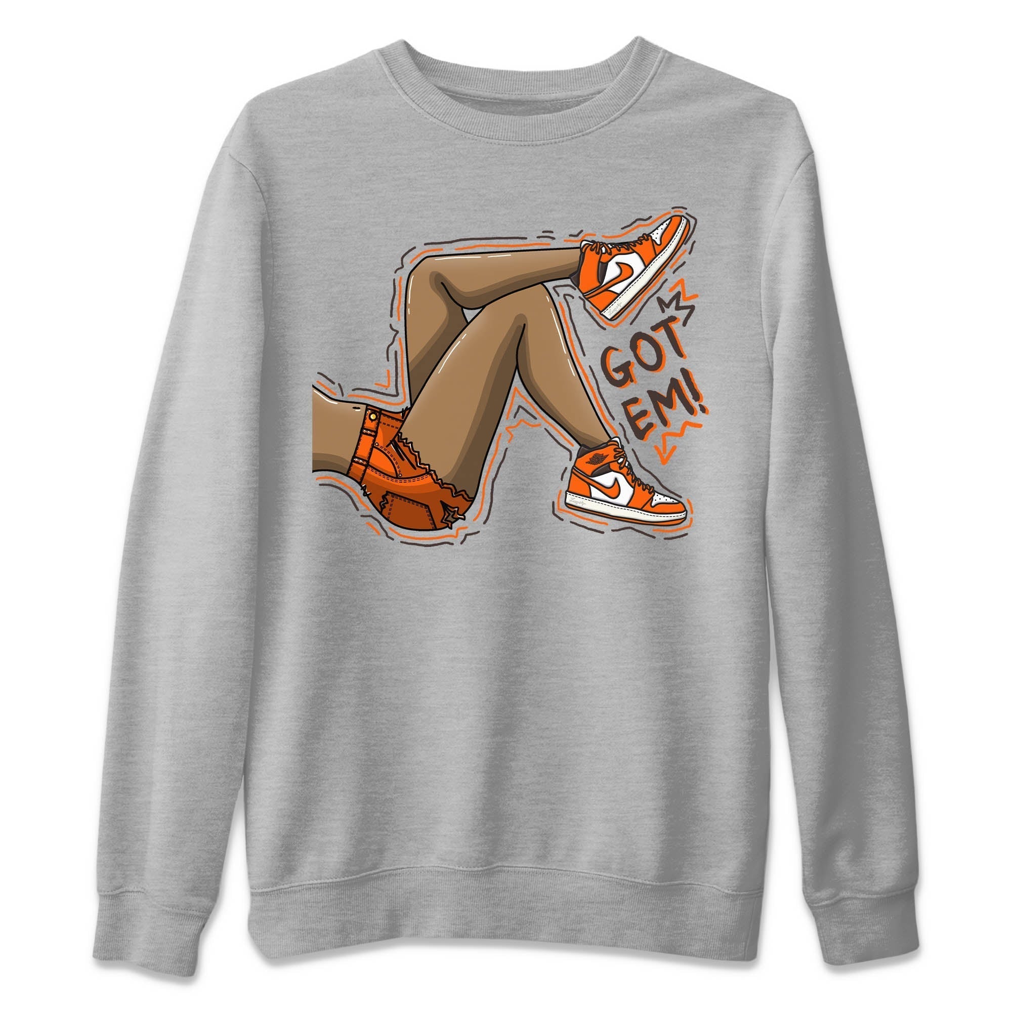 Got Em Legs Unisex Tops - Air Jordan 1 Starfish