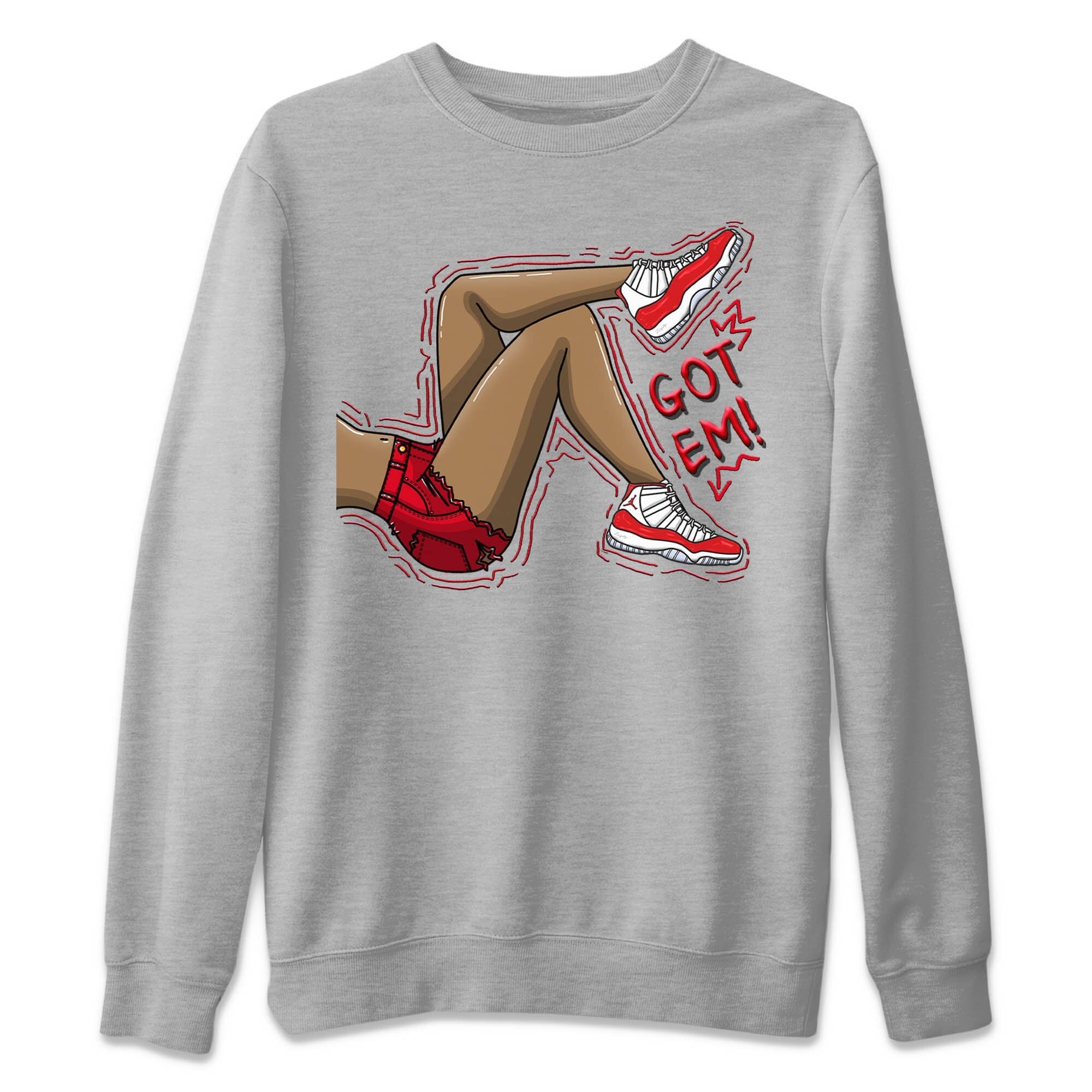 Got Em Legs Unisex Tops - Air Jordan 11 Cherry