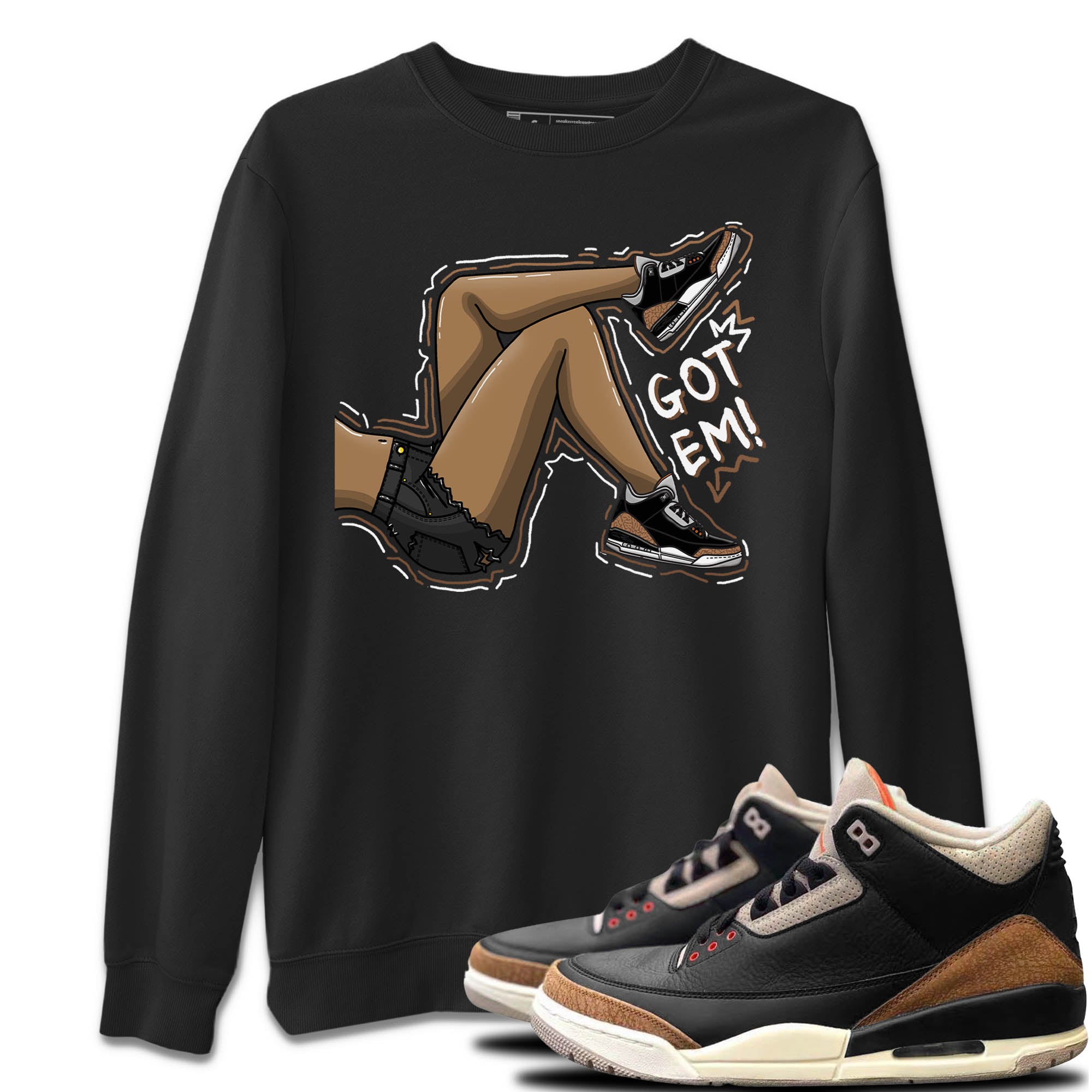 Got Em Legs Unisex Tops - Air Jordan 3 Desert Elephant