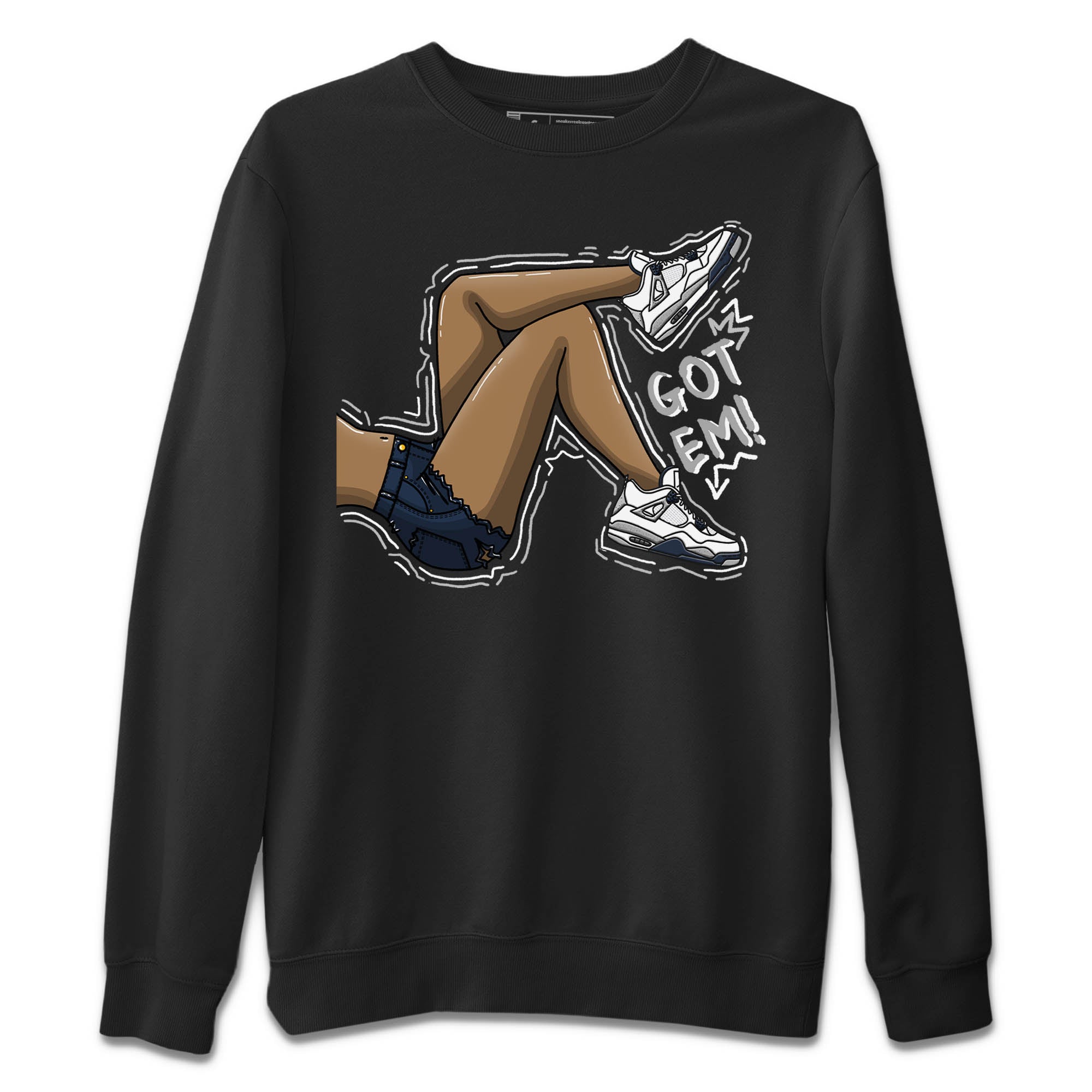 Got Em Legs Unisex Tops - Air Jordan 4 Midnight Navy