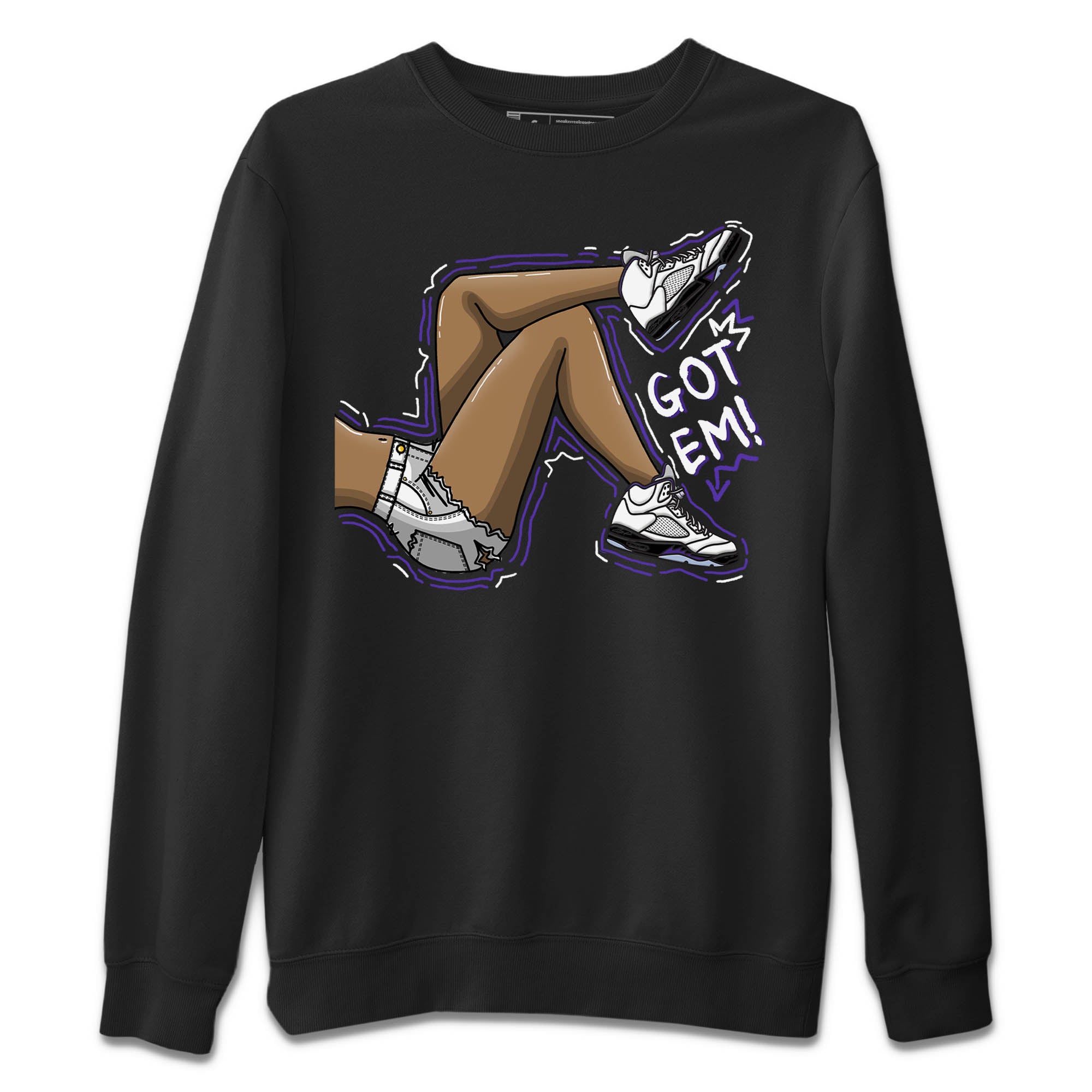 Got Em Legs Unisex Tops - Air Jordan 5 Concord