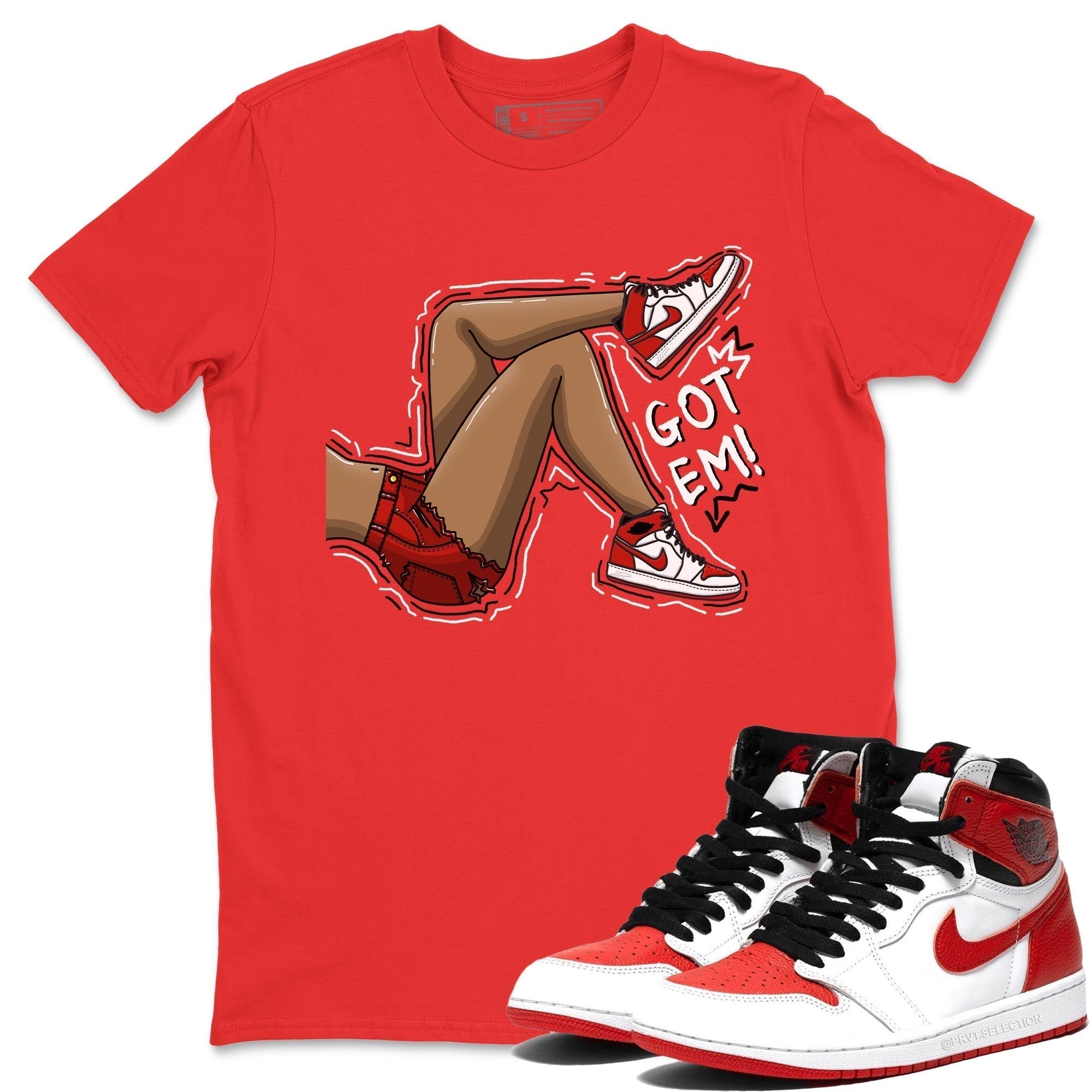 Got Em Legs Unisex Tops - Air Jordan 1 Heritage