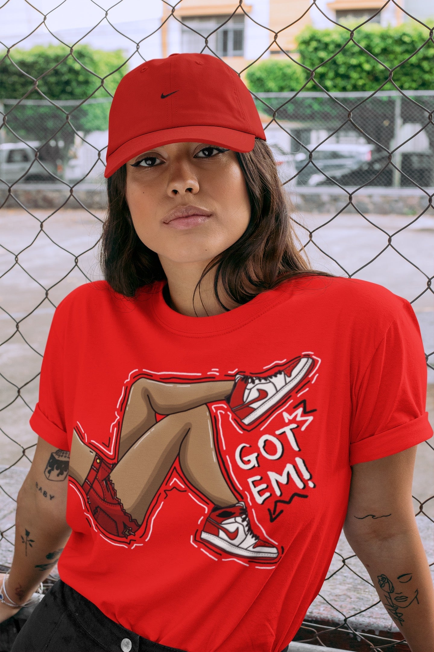 Got Em Legs Unisex Tops - Air Jordan 1 Heritage