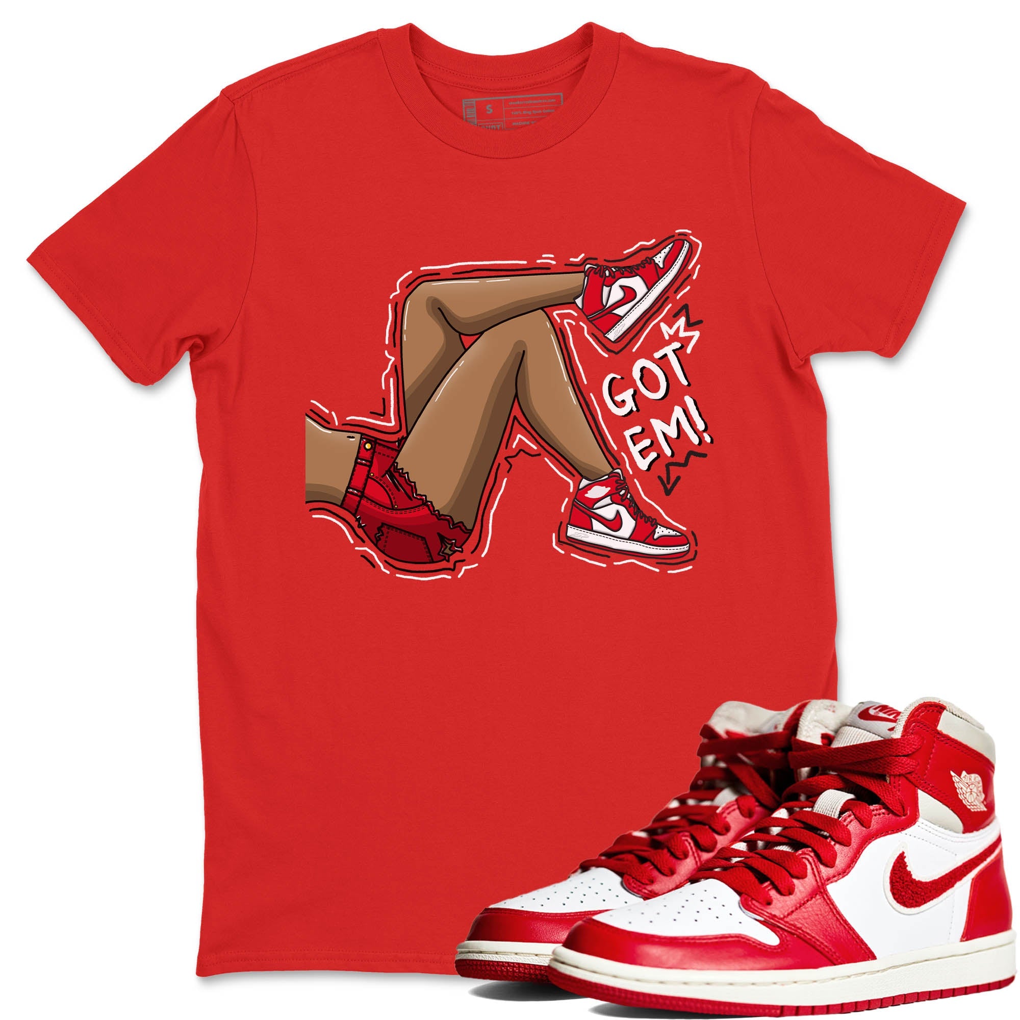 Got Em Legs Unisex Tops - Air Jordan 1 Newstalgia