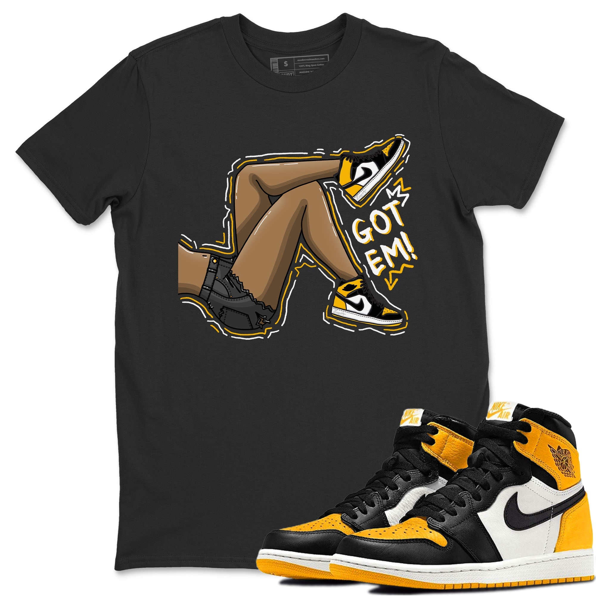 Got Em Legs Unisex Tops - Air Jordan 1 Taxi