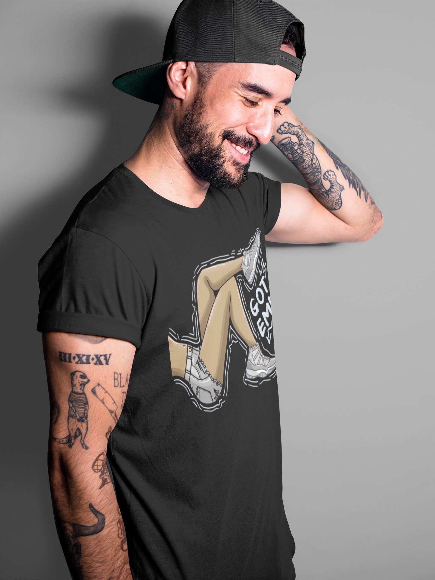 Got Em Legs Unisex Tops - Air Jordan 11 Cool Grey