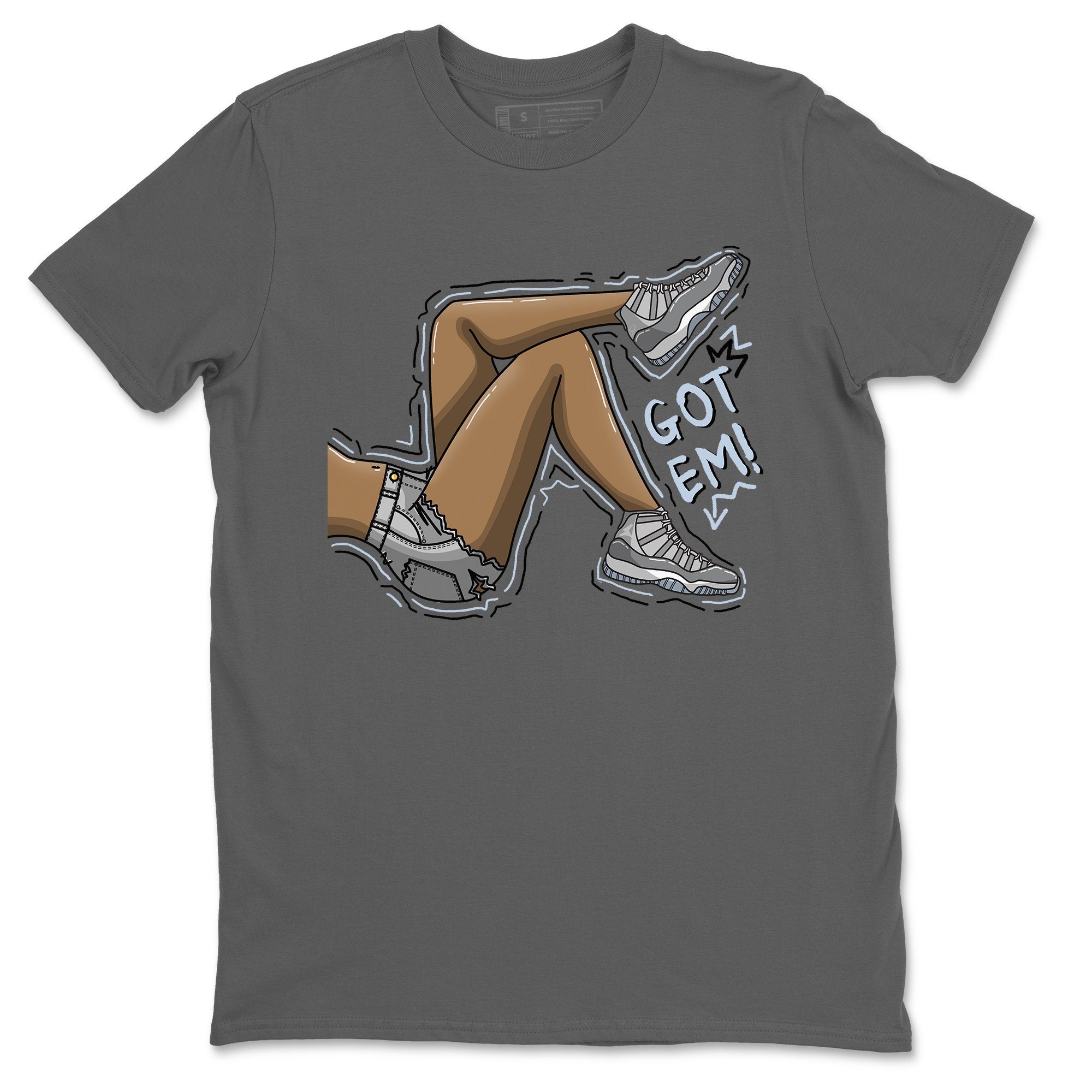 Got Em Legs Unisex Tops - Air Jordan 11 Cool Grey