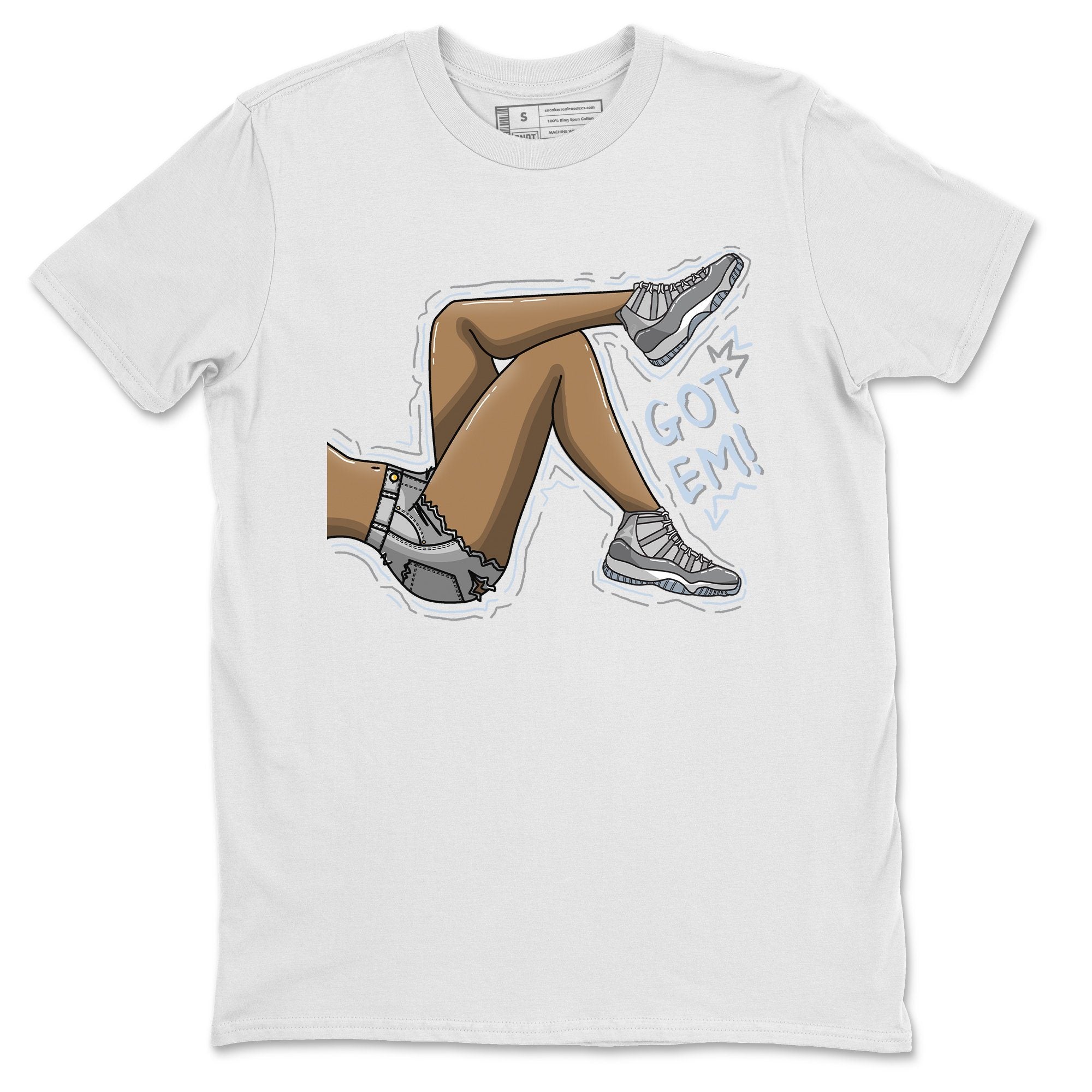 Got Em Legs Unisex Tops - Air Jordan 11 Cool Grey