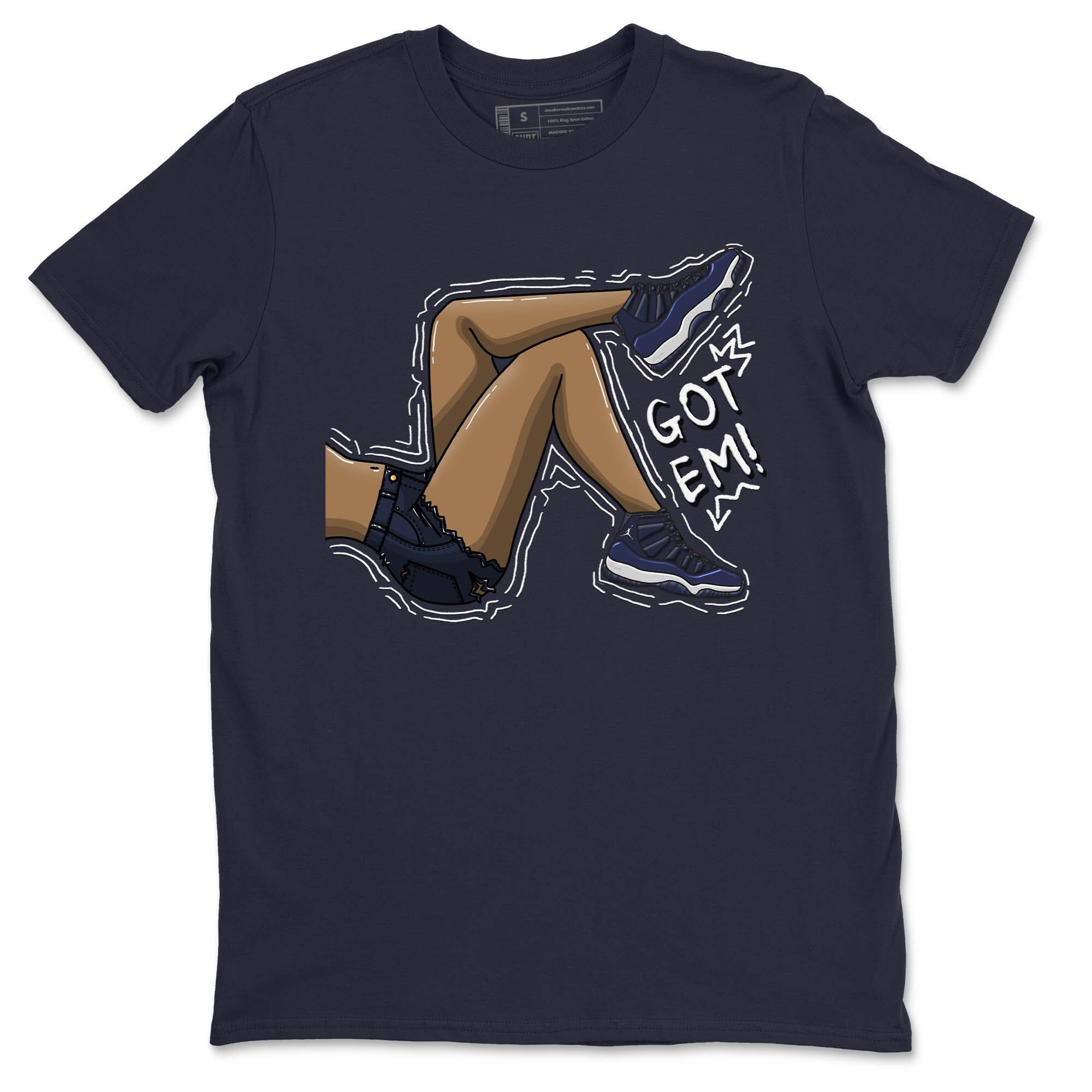 Got Em Legs Unisex Tops - Air Jordan 11 Midnight Navy