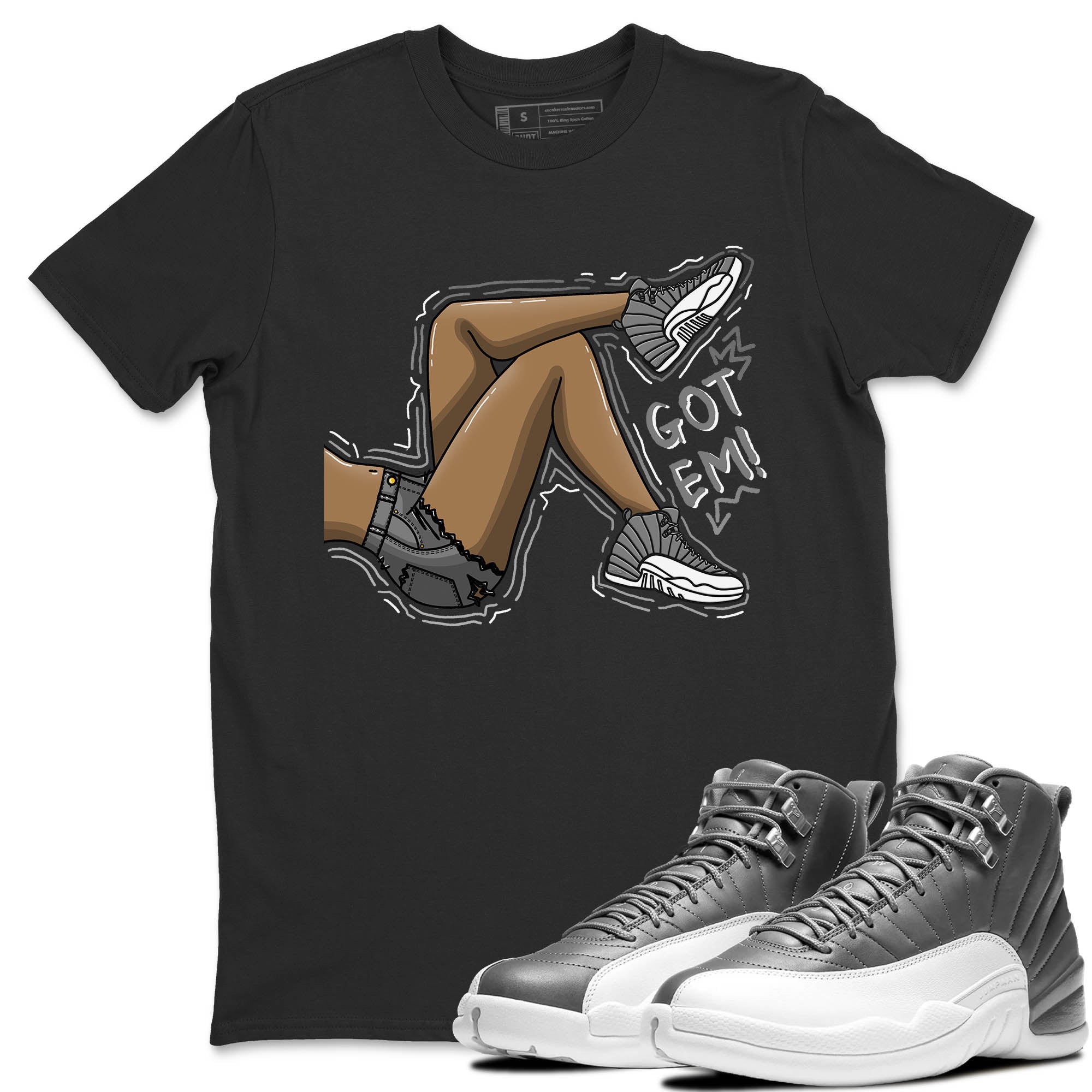 Got Em Legs Unisex Tops - Air Jordan 12 Stealth