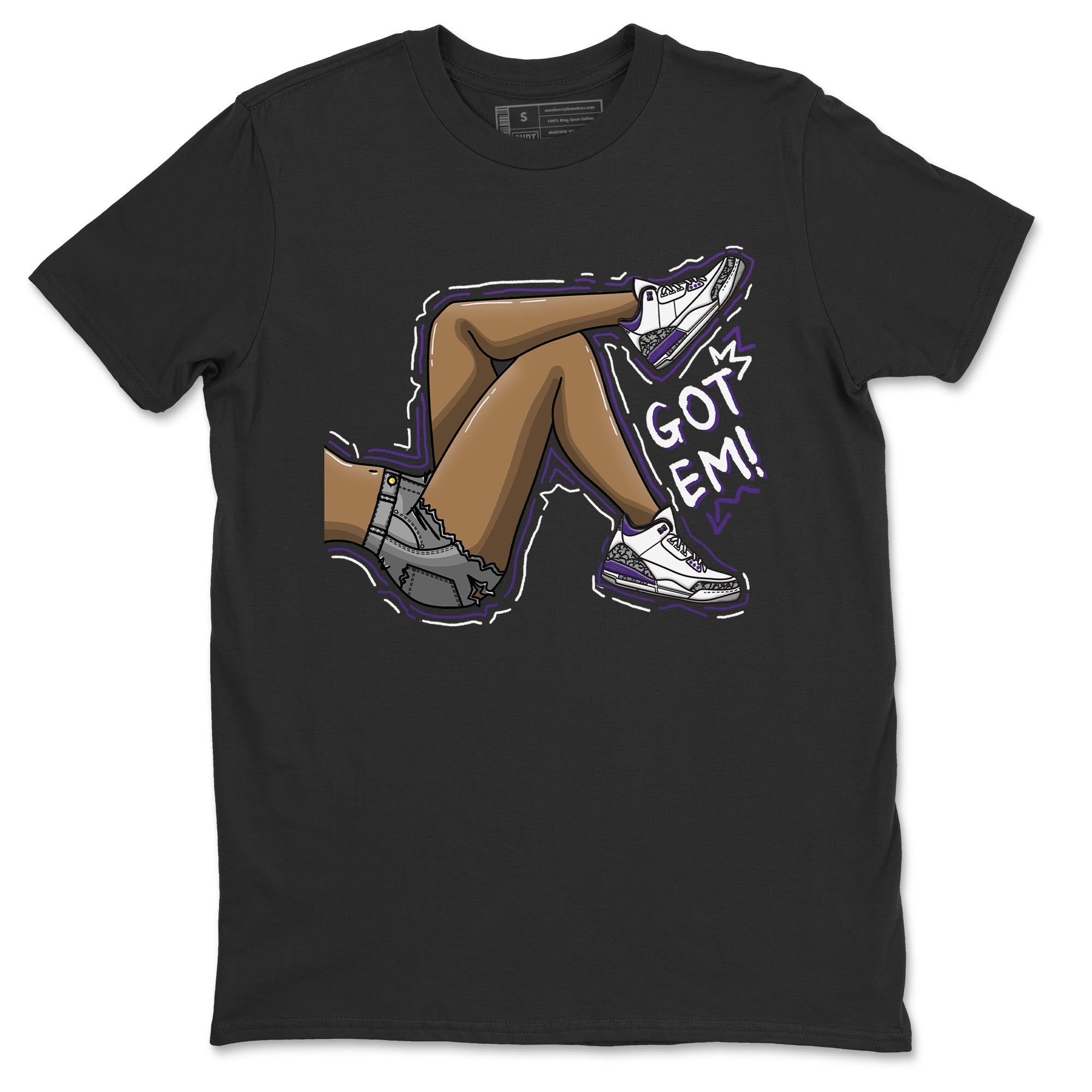 Got Em Legs Unisex Tops - Air Jordan 3 Dark Iris