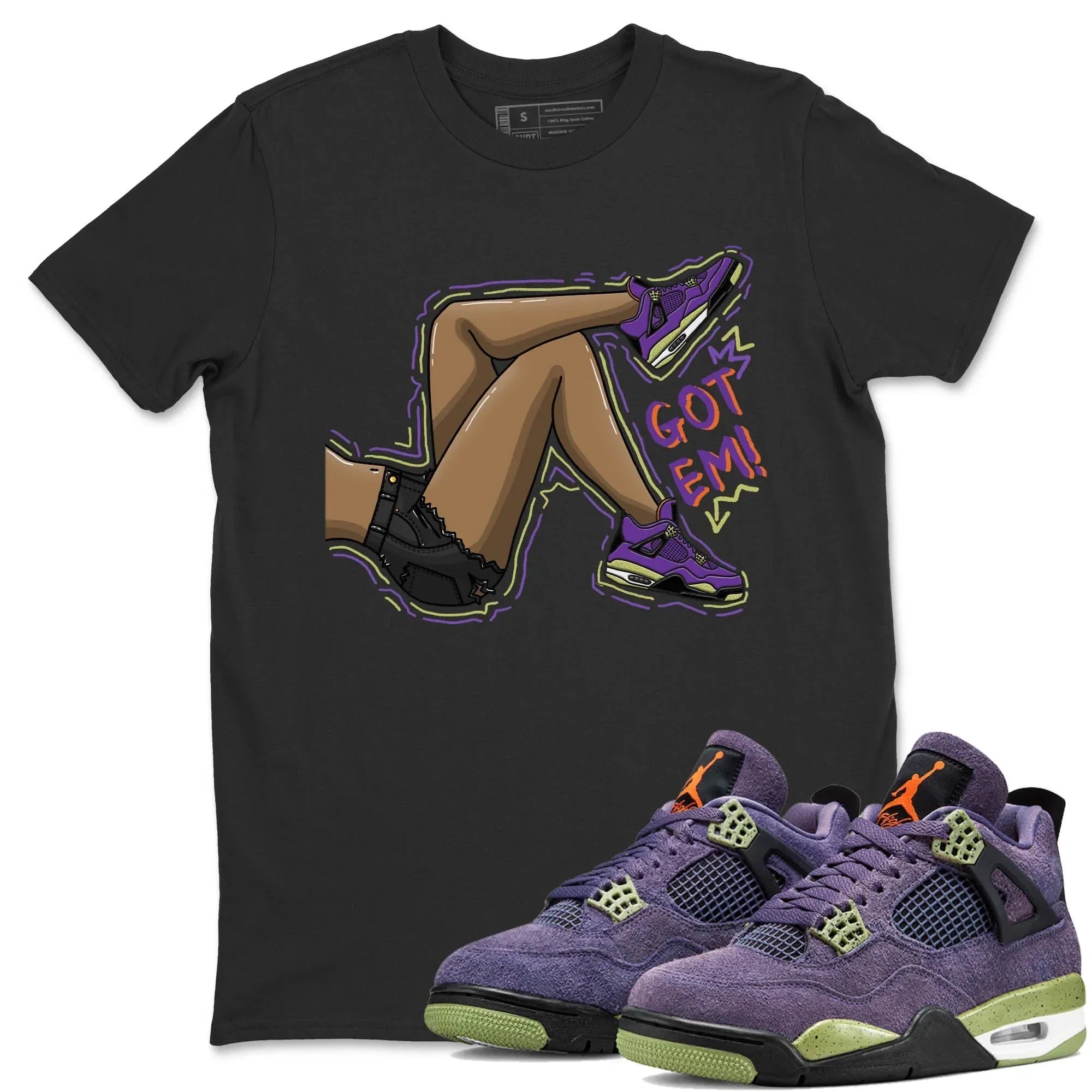 Got Em Legs Unisex Tops - Air Jordan 4 Canyon Purple