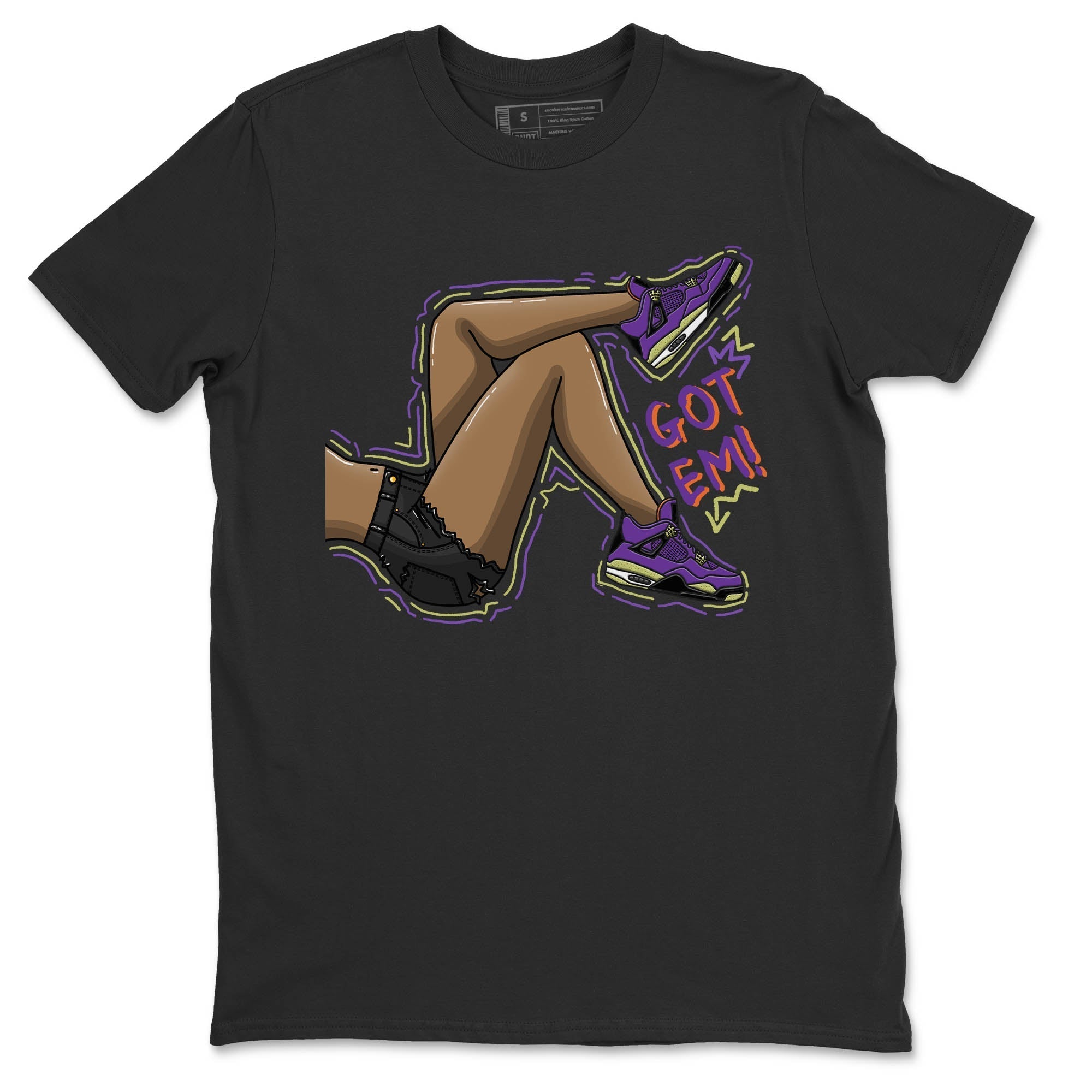 Got Em Legs Unisex Tops - Air Jordan 4 Canyon Purple