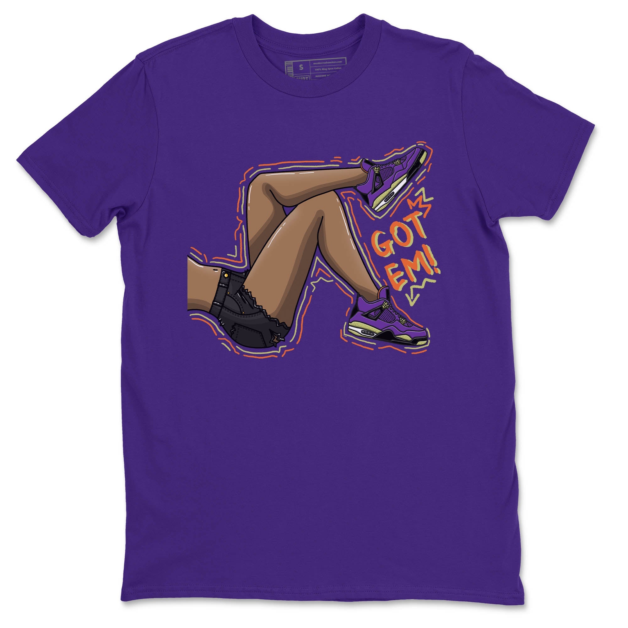 Got Em Legs Unisex Tops - Air Jordan 4 Canyon Purple