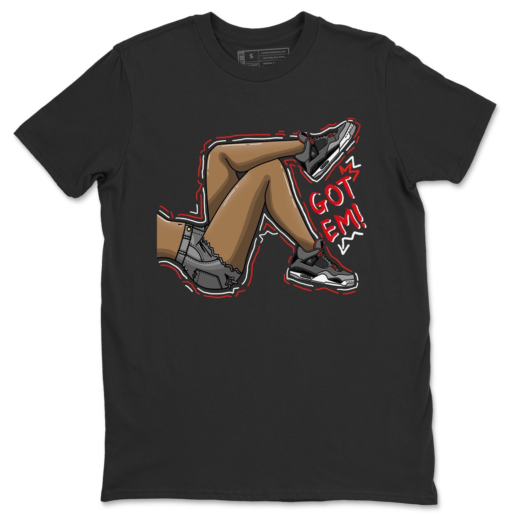 Got Em Legs Unisex Tops - Air Jordan 4 Infrared