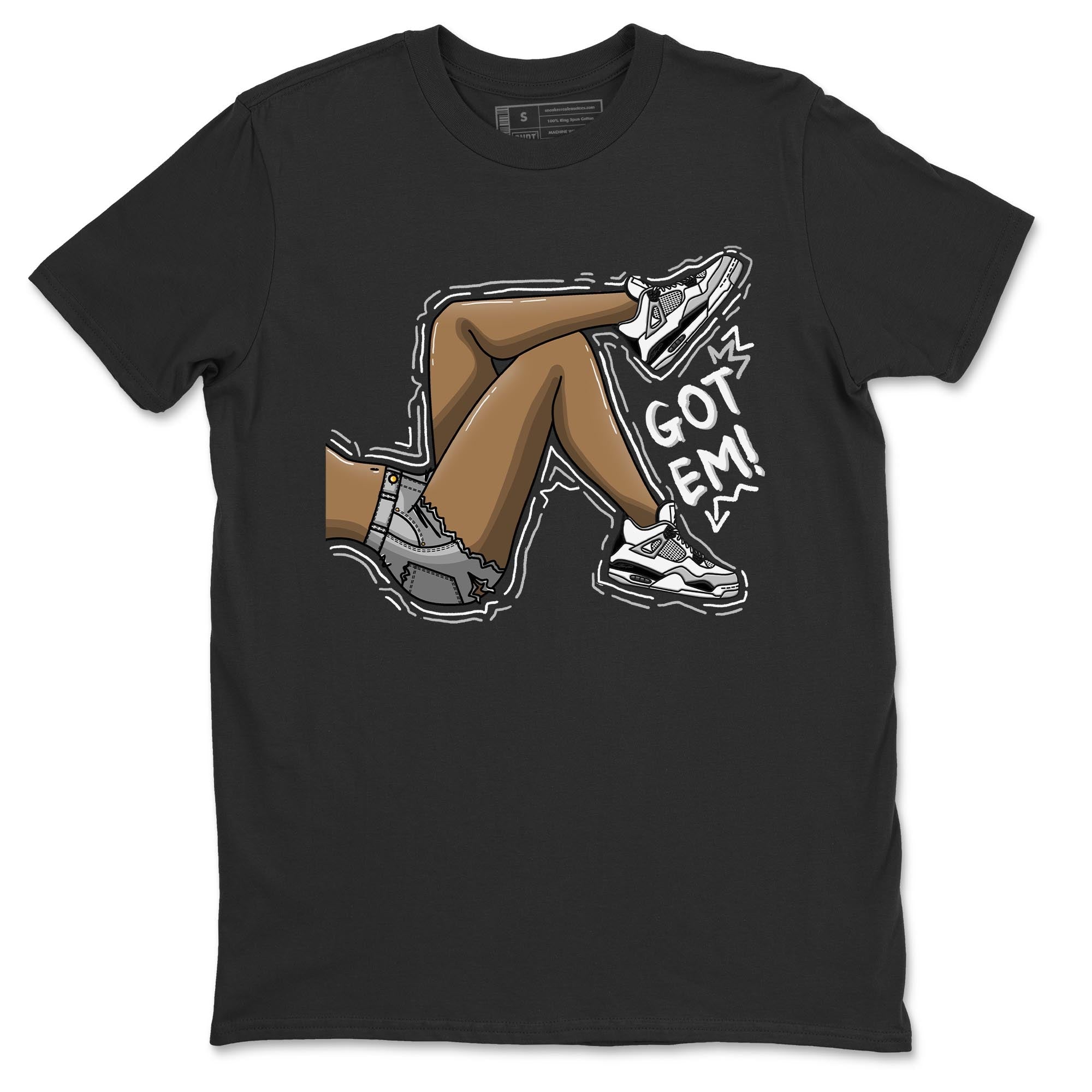 Got Em Legs Unisex Tops - Air Jordan 4 Military Black