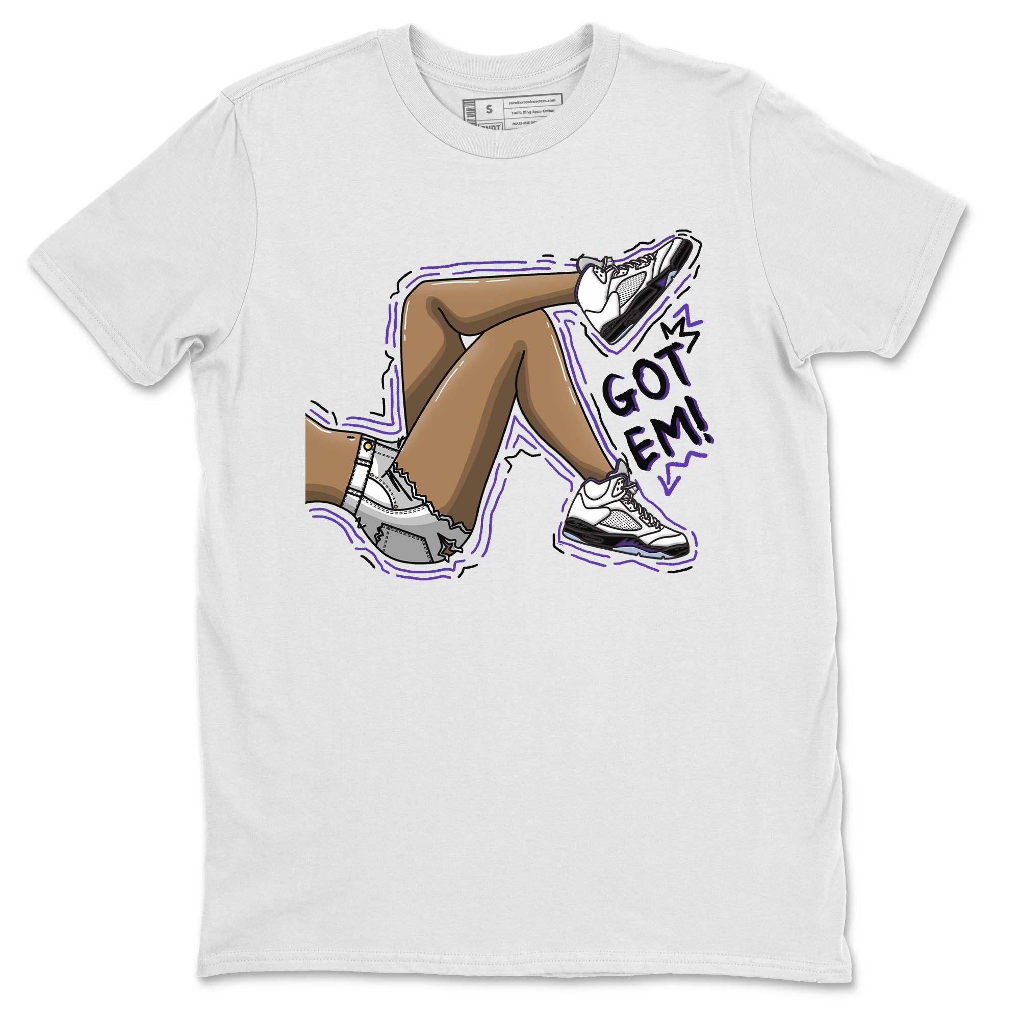 Got Em Legs Unisex Tops - Air Jordan 5 Concord