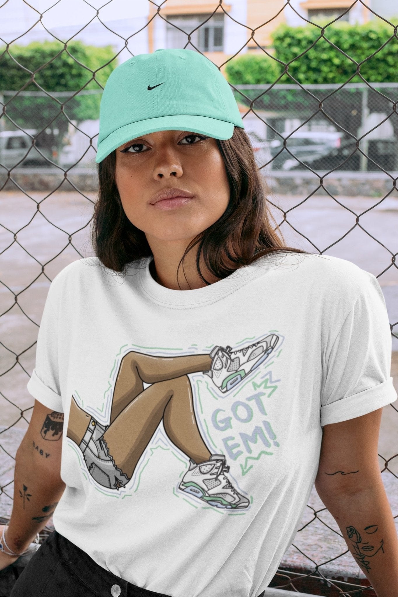Got Em Legs Unisex Tops - Air Jordan 6 Mint Foam