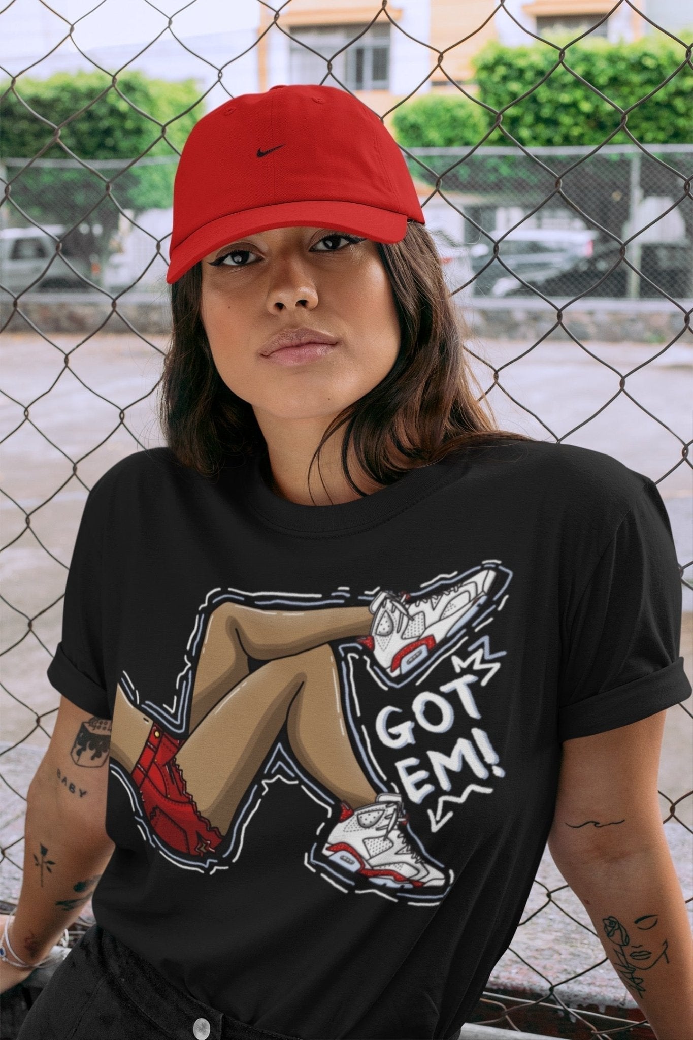 Got Em Legs Unisex Tops - Air Jordan 6 Red Velvet Cookies