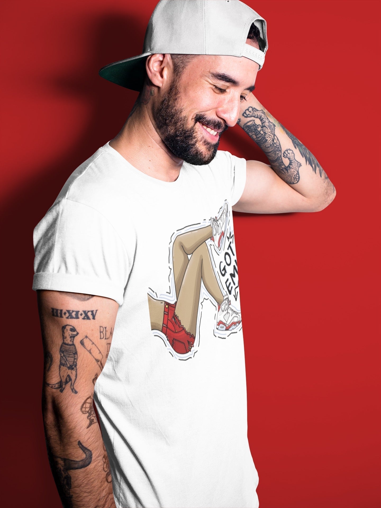 Got Em Legs Unisex Tops - Air Jordan 6 Red Velvet Cookies