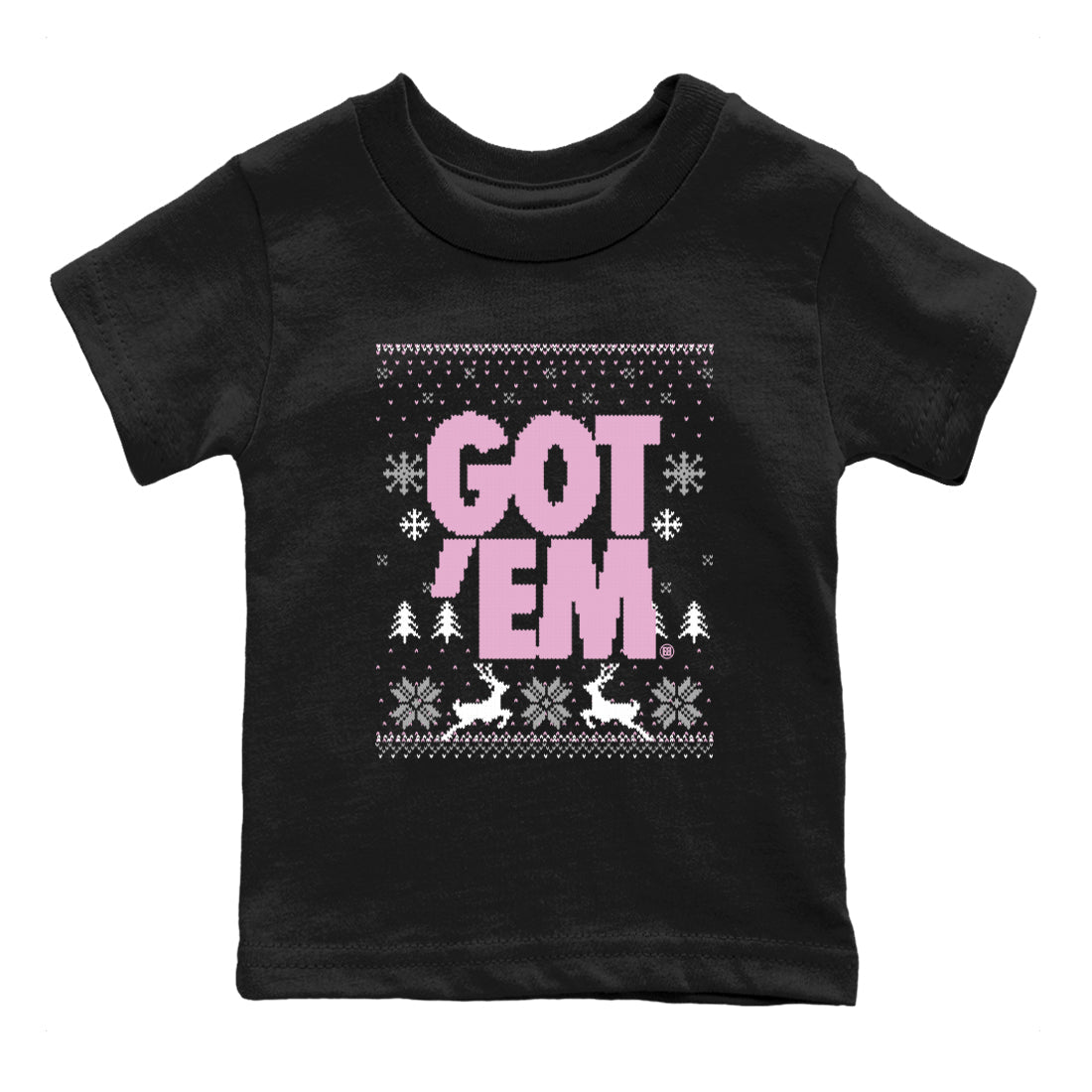 Got Em Ugly Sweater snkmatch Tees Kids - Air Jordan 4 Orchid