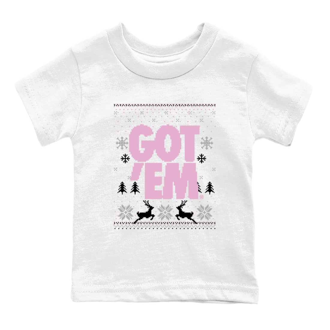 Got Em Ugly Sweater snkmatch Tees Kids - Air Jordan 4 Orchid