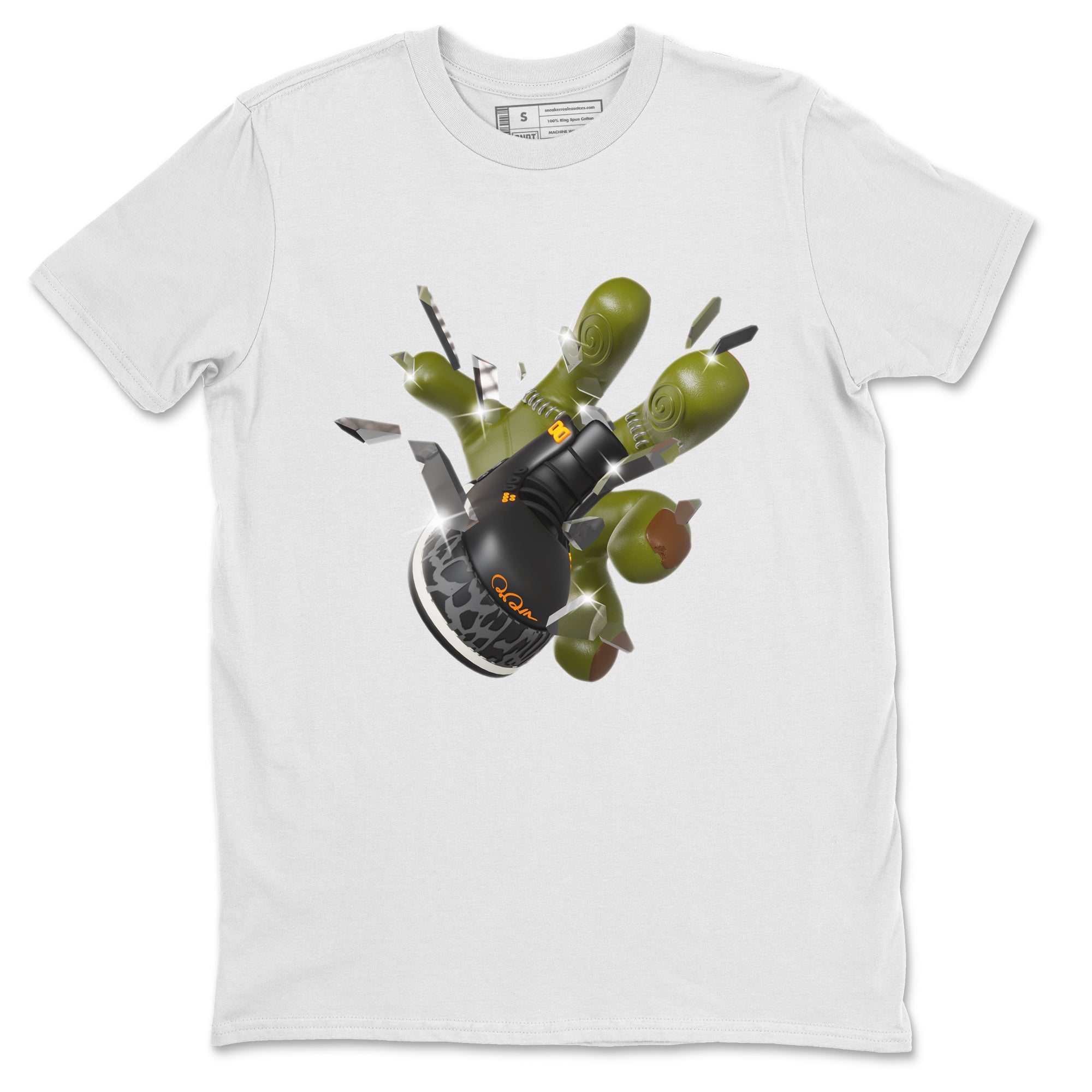 Got Em Zombie Hand snkmatch Tee - Air Jordan 3 Fear