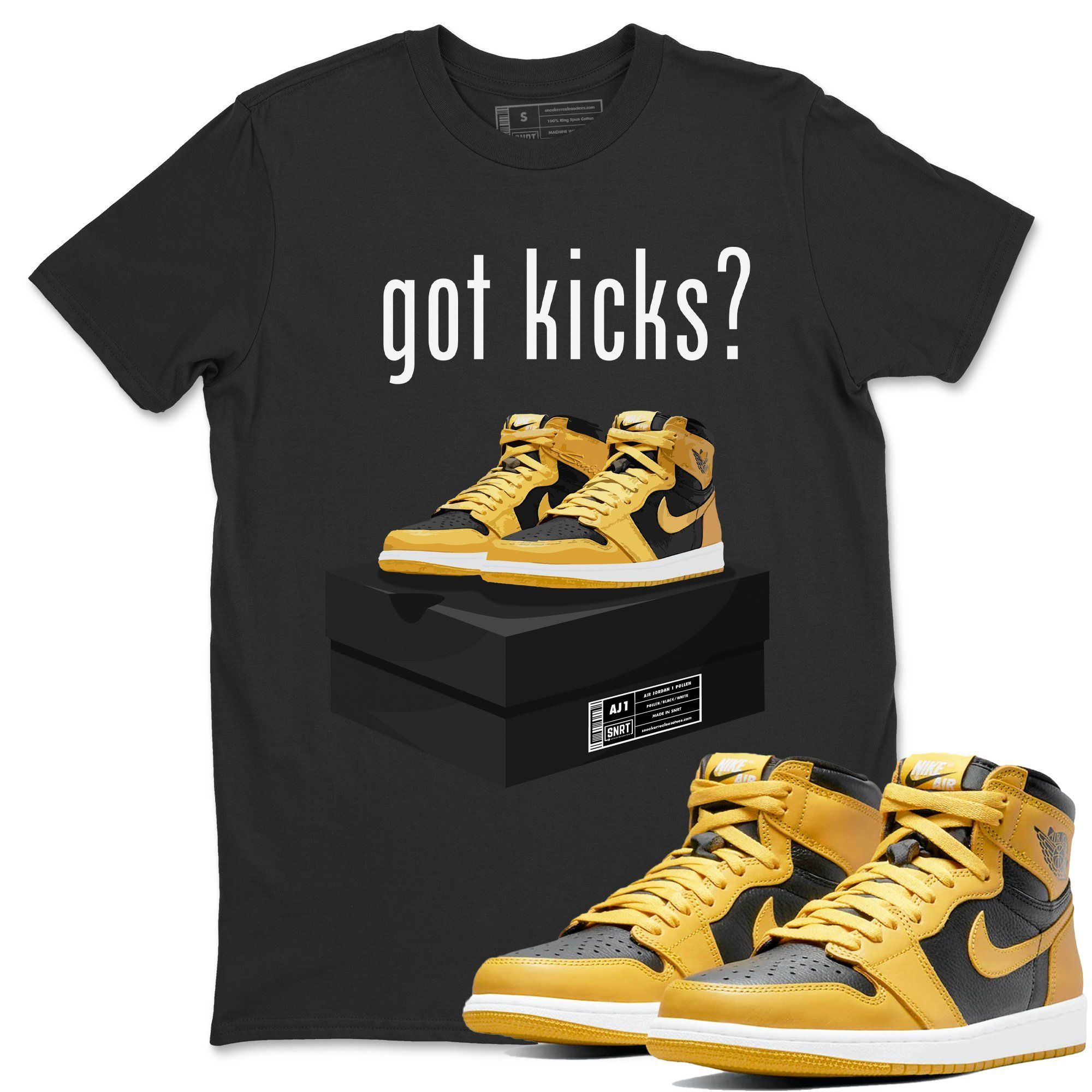 Got Kicks Unisex Tops - Air Jordan 1 Pollen