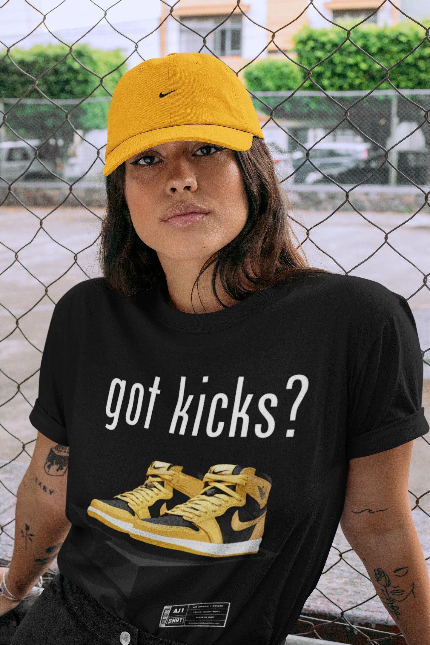 Got Kicks Unisex Tops - Air Jordan 1 Pollen
