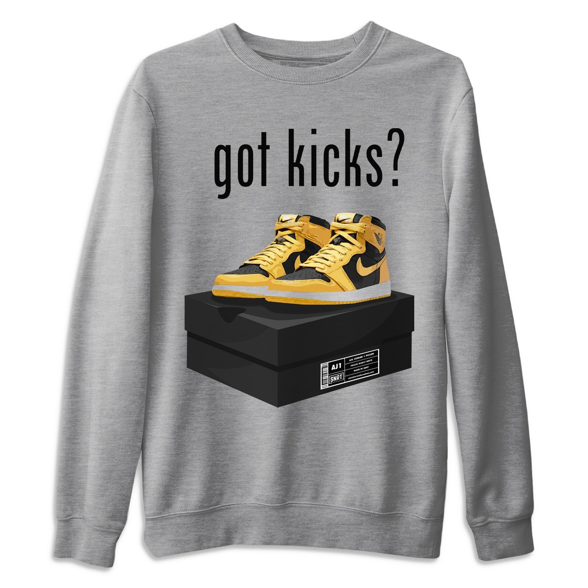 Got Kicks Unisex Tops - Air Jordan 1 Pollen