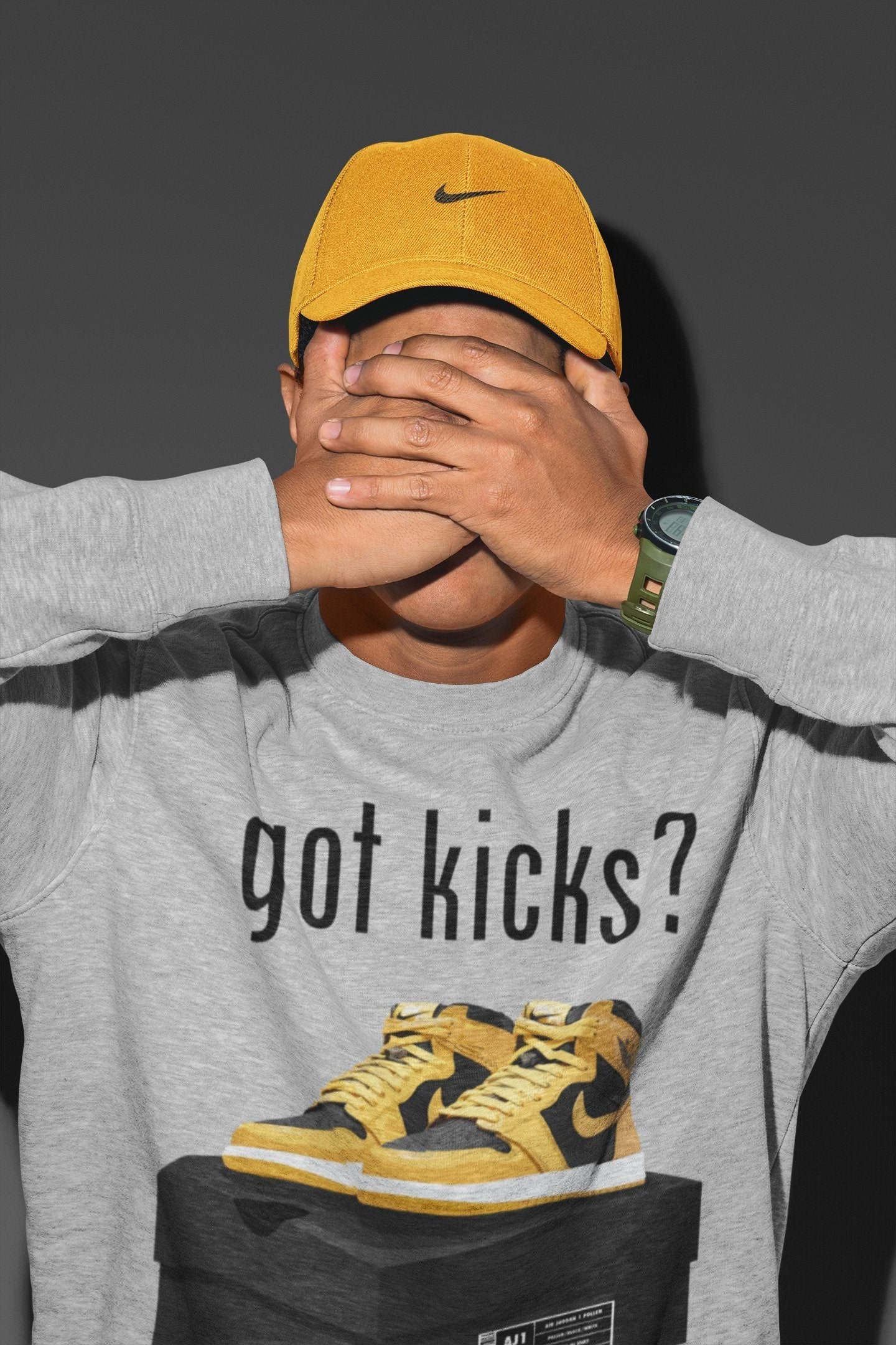 Got Kicks Unisex Tops - Air Jordan 1 Pollen