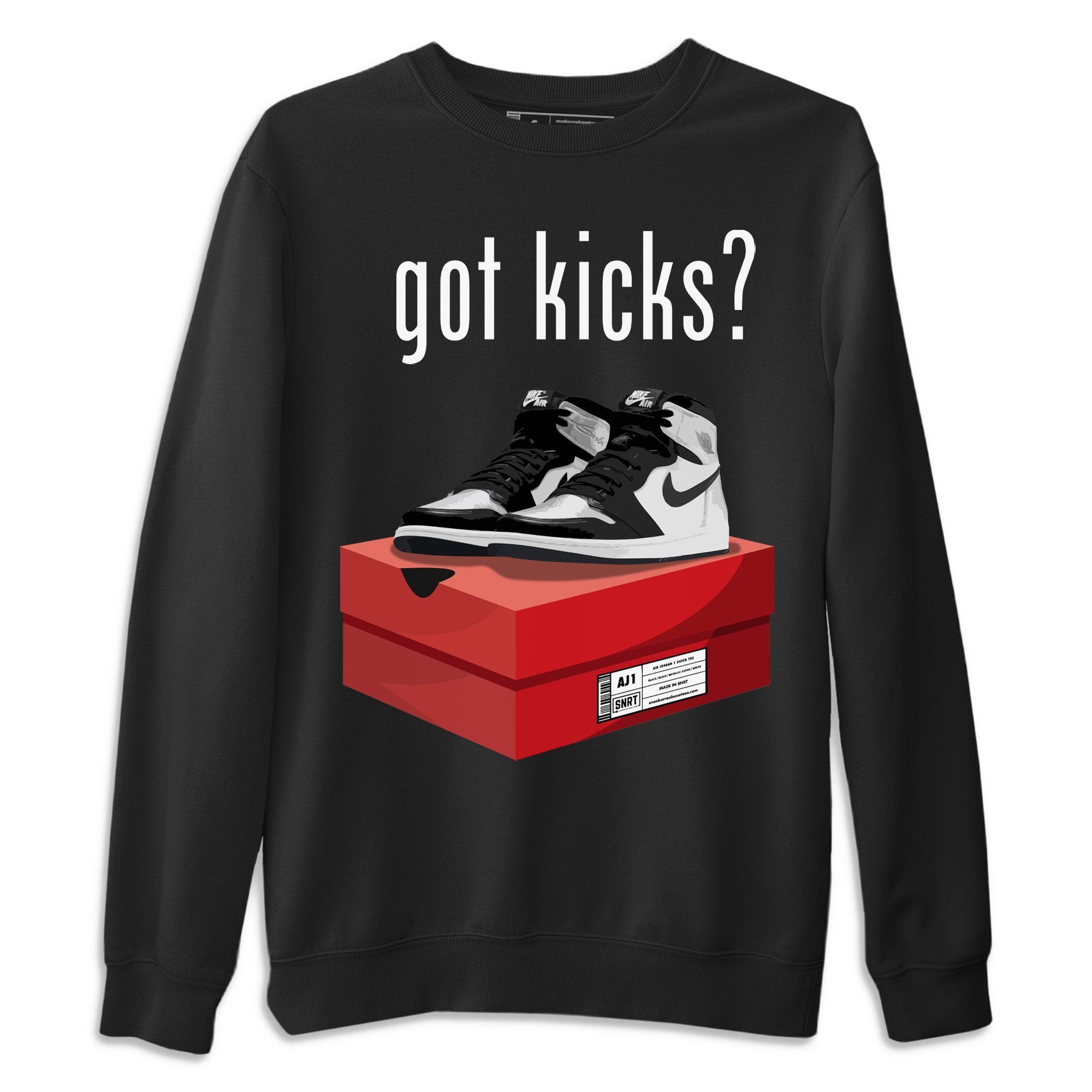 Got Kicks Unisex Tops - Air Jordan 1 Silver Toe