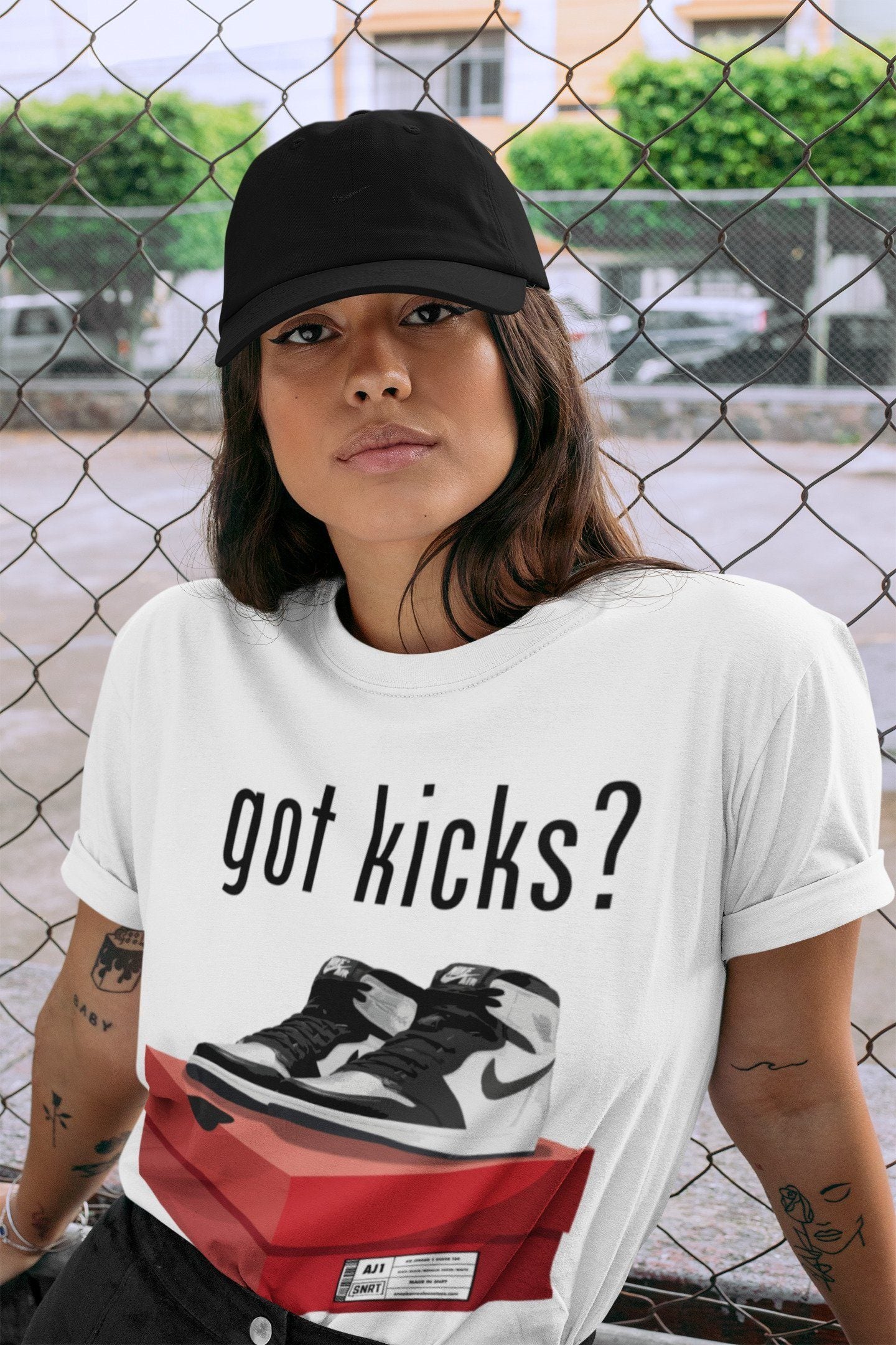 Got Kicks Unisex Tops - Air Jordan 1 Silver Toe