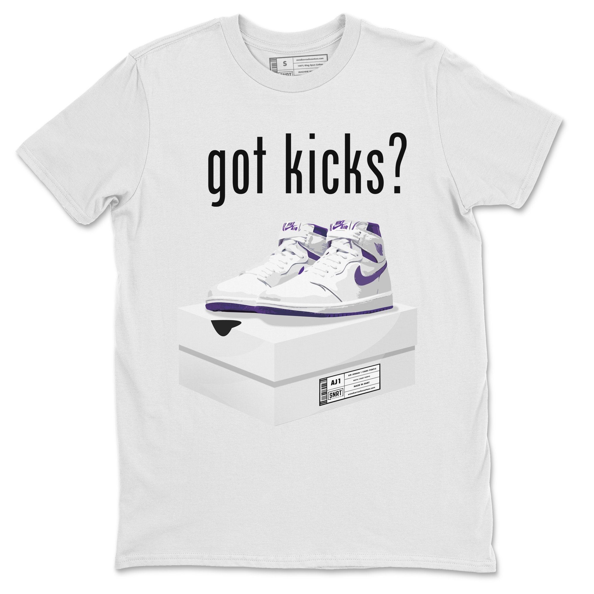 Got Kicks Unisex Tops - Air Jordan 1 WMNS Court Purple