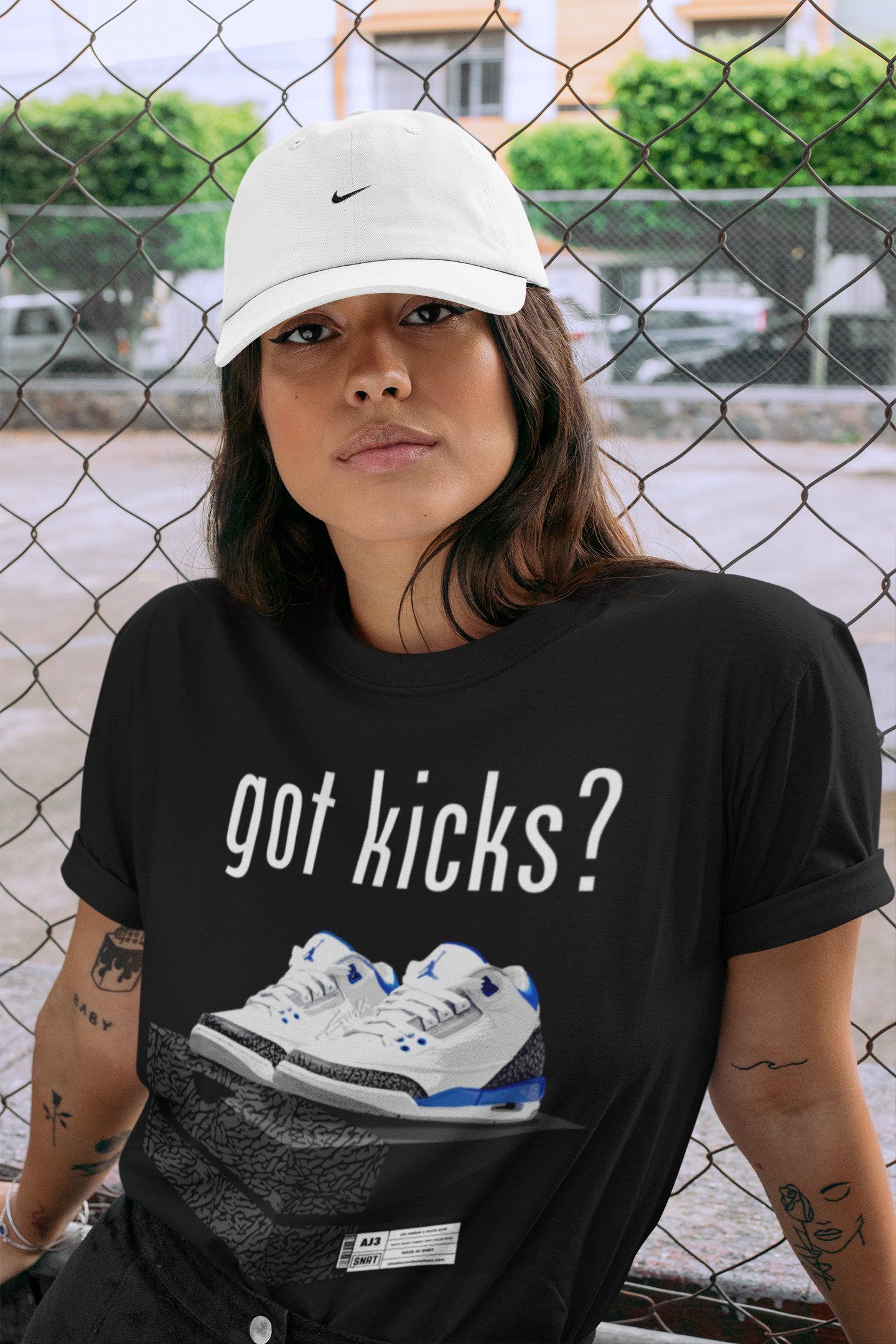 Got Kicks Unisex Tops - Air Jordan 3 Racer Blue