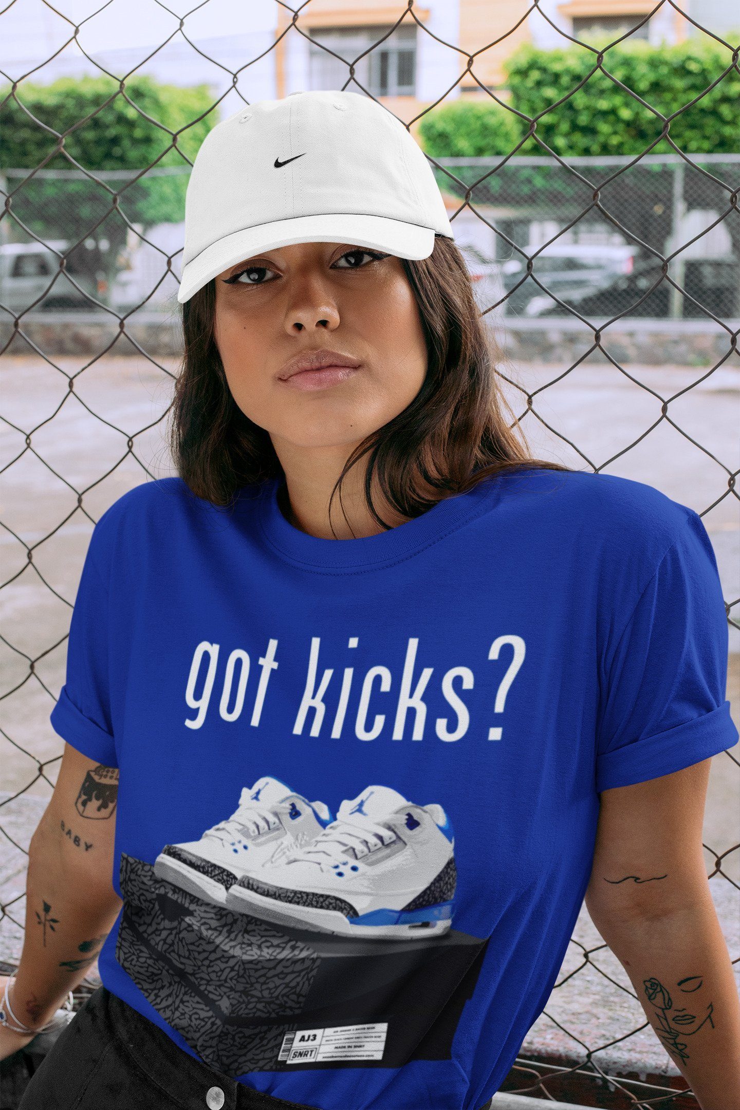 Got Kicks Unisex Tops - Air Jordan 3 Racer Blue