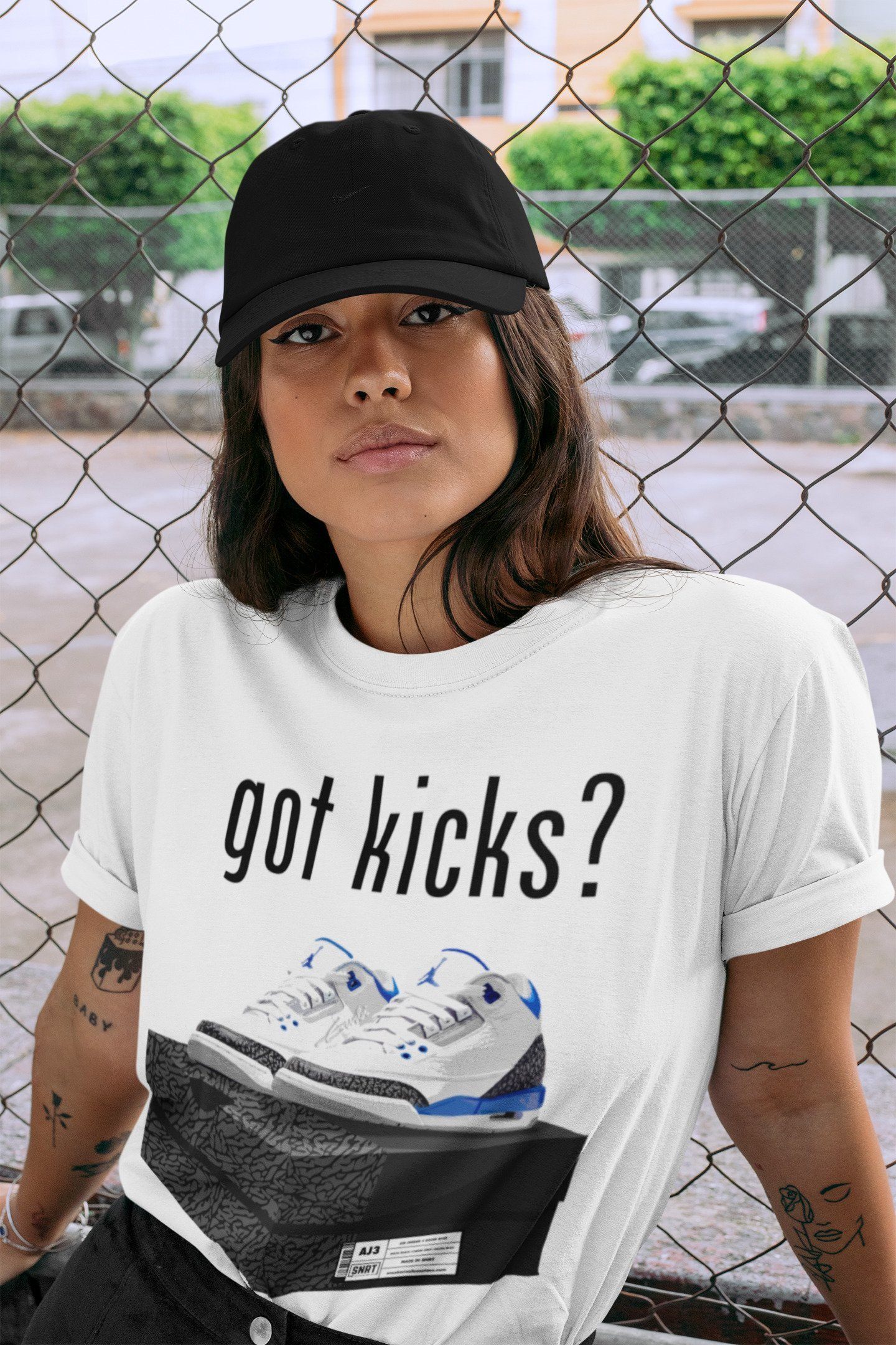Got Kicks Unisex Tops - Air Jordan 3 Racer Blue
