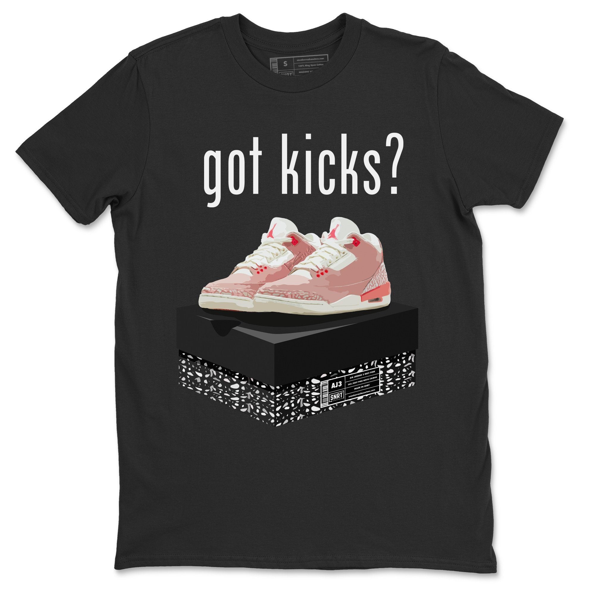 Got Kicks Unisex Tops - Air Jordan 3 Rust Pink