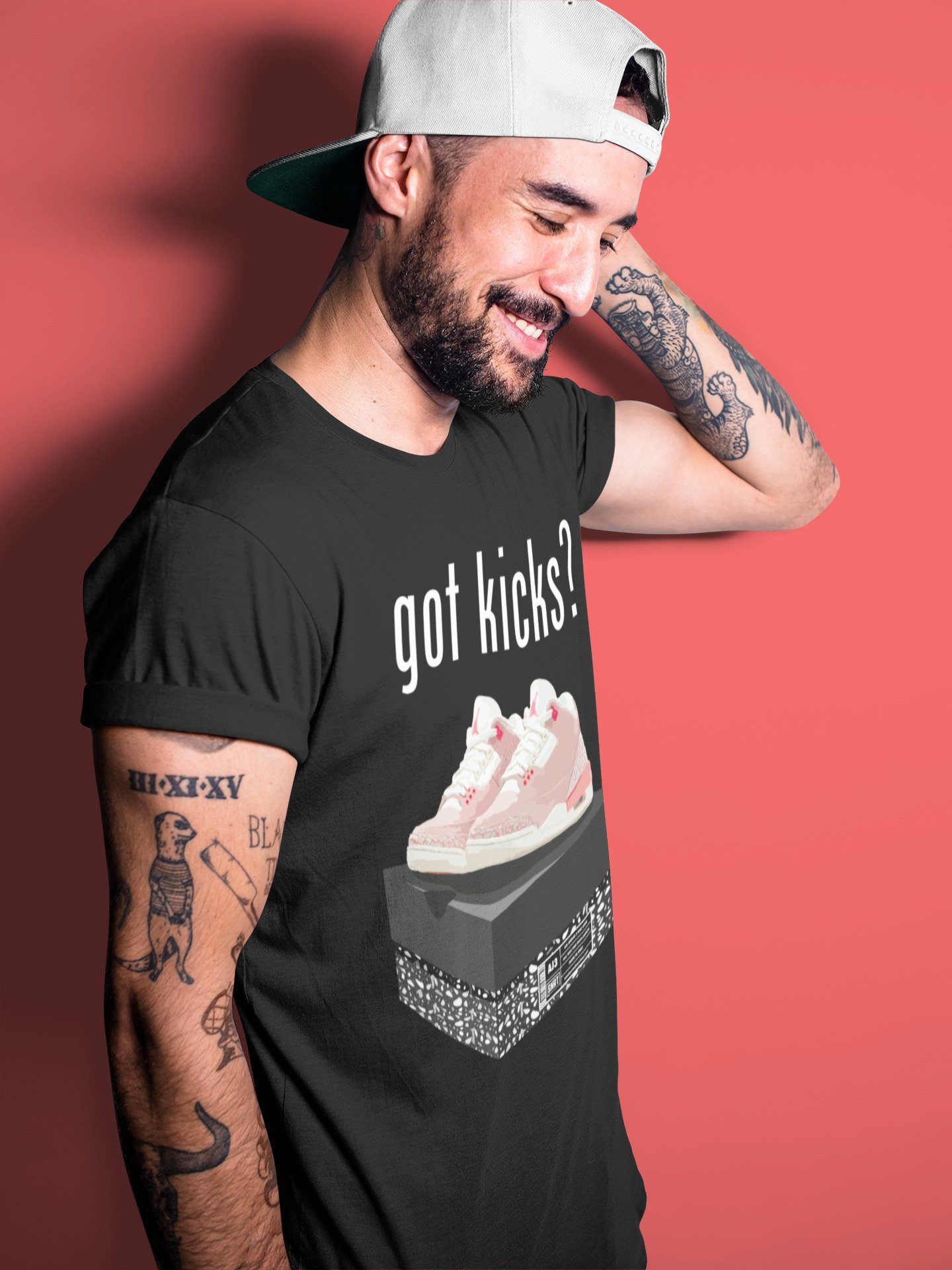 Got Kicks Unisex Tops - Air Jordan 3 Rust Pink