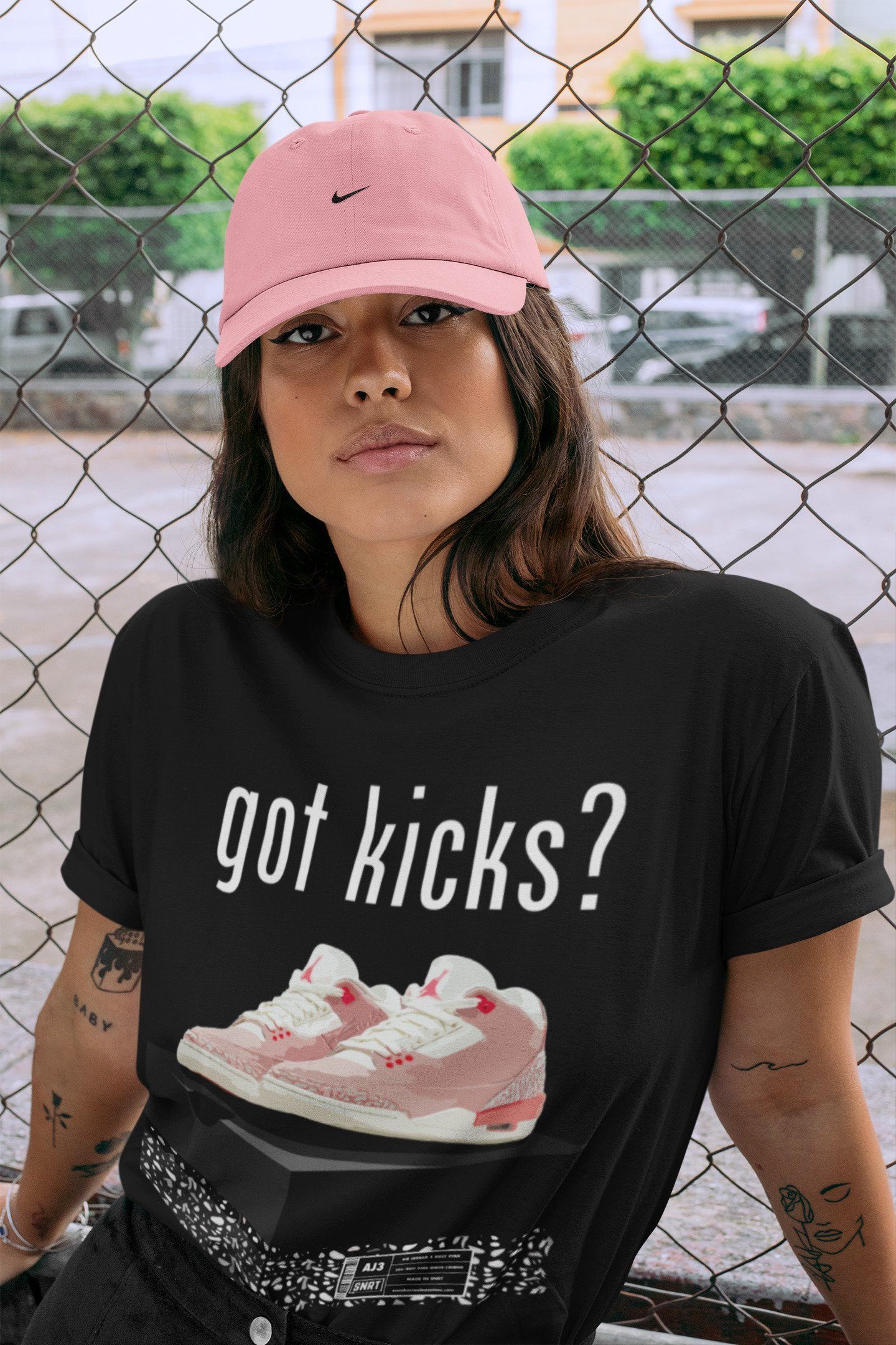 Got Kicks Unisex Tops - Air Jordan 3 Rust Pink