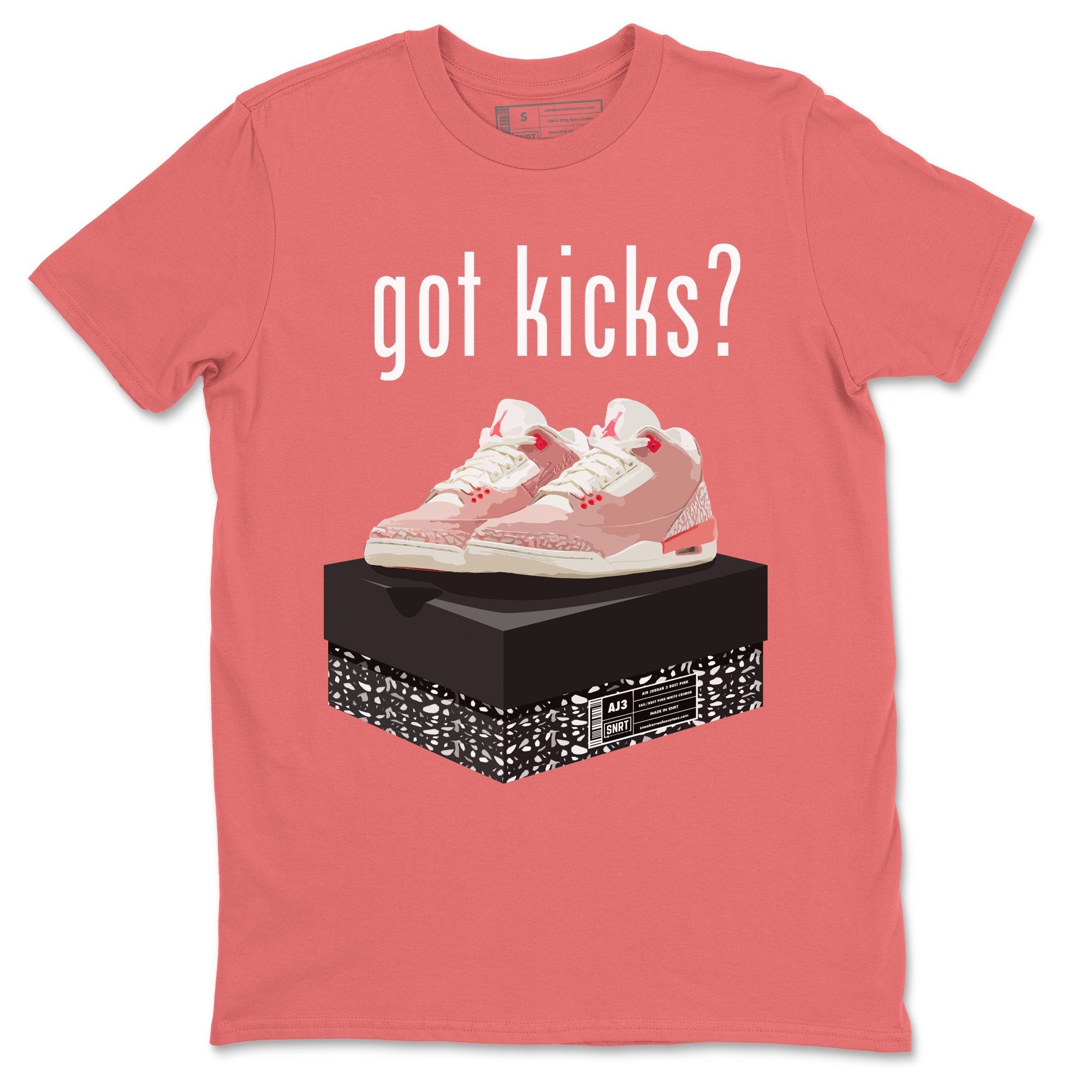 Got Kicks Unisex Tops - Air Jordan 3 Rust Pink