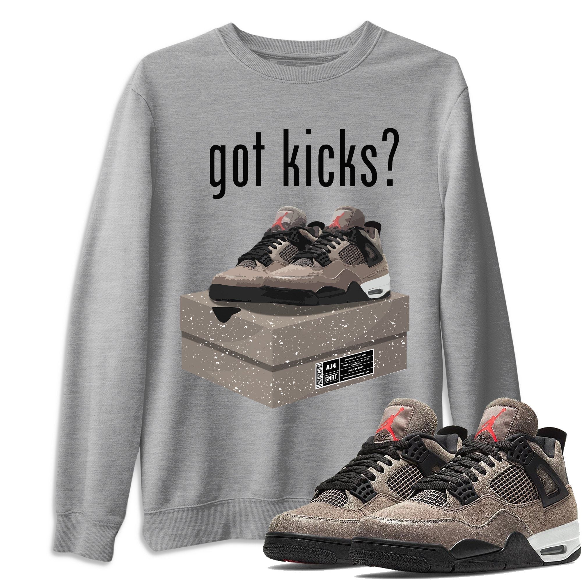 Got Kicks Unisex Tops - Air Jordan 4 Taupe Haze