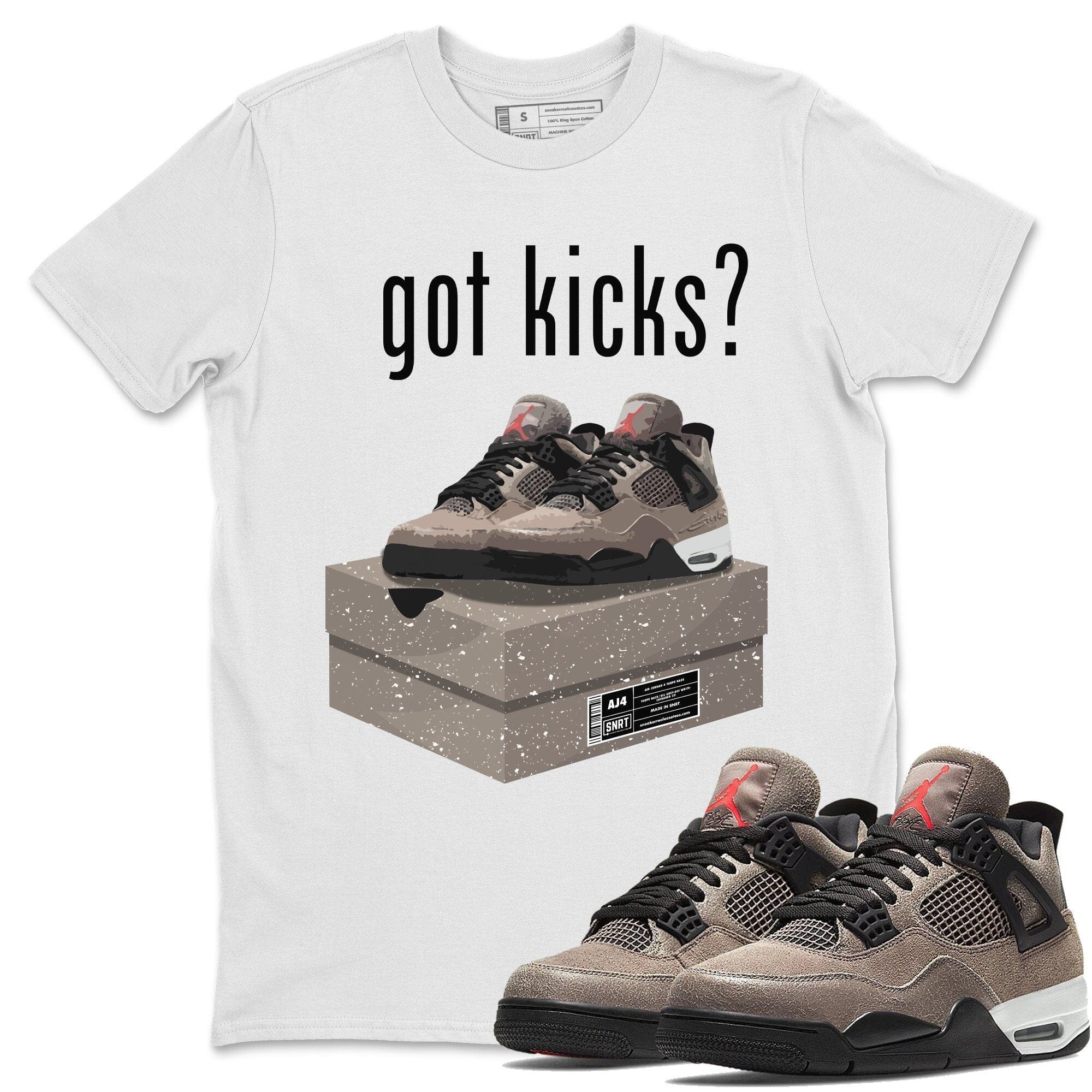 Got Kicks Unisex Tops - Air Jordan 4 Taupe Haze