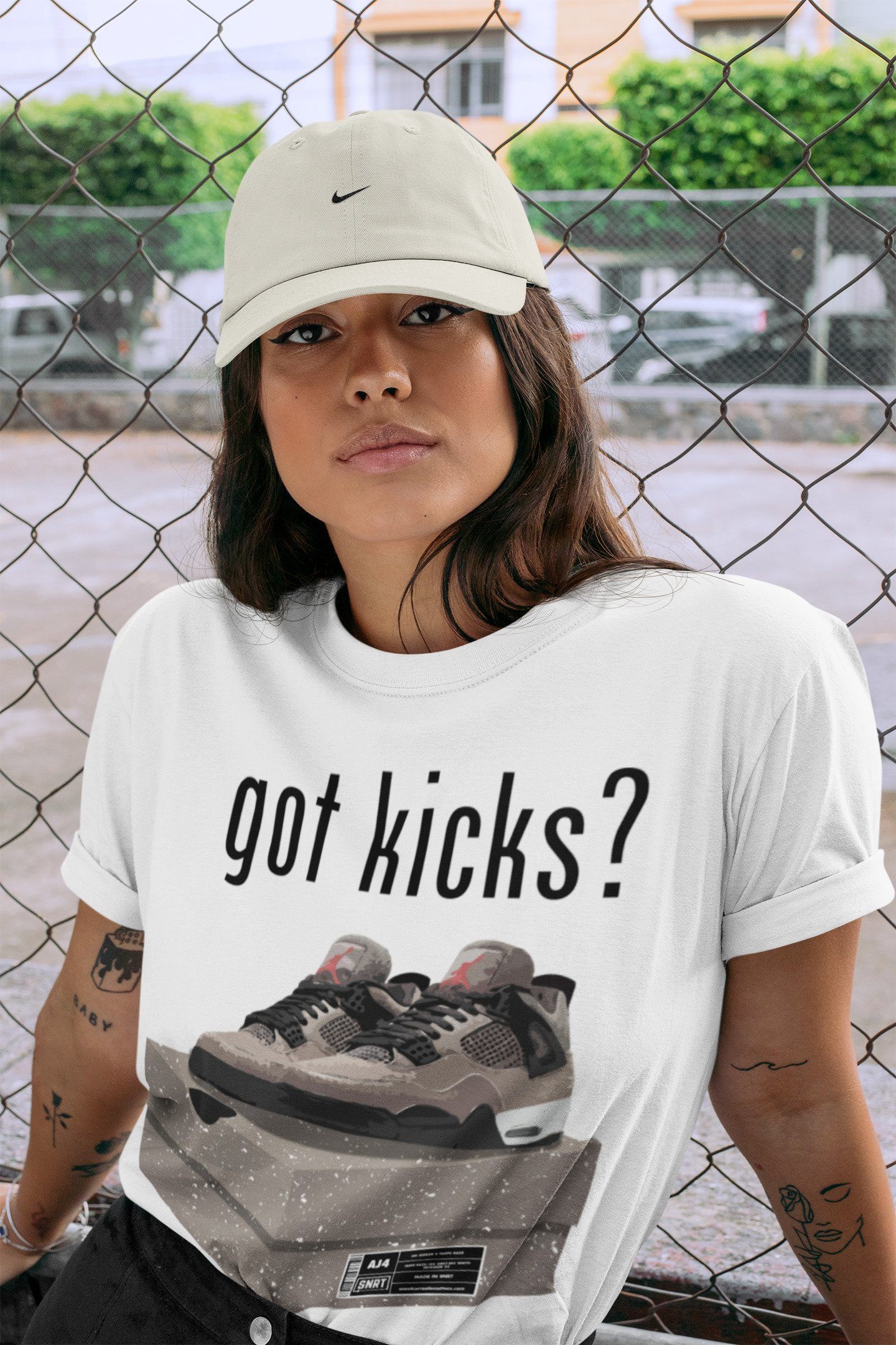 Got Kicks Unisex Tops - Air Jordan 4 Taupe Haze