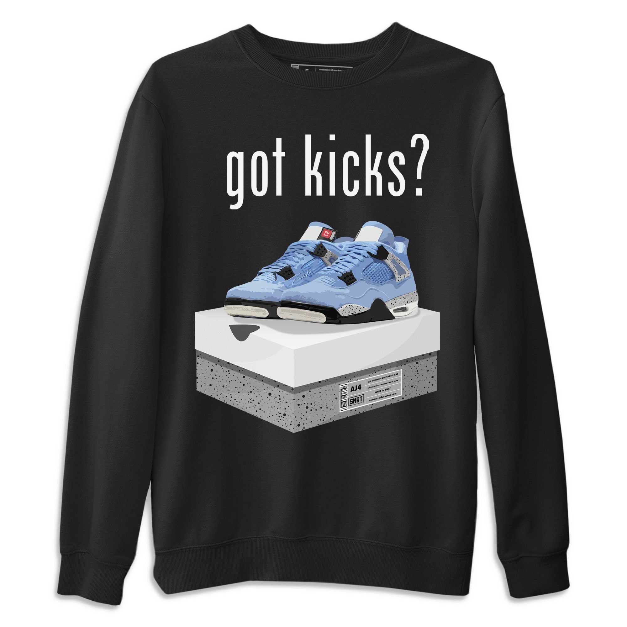 Got Kicks Unisex Tops - Air Jordan 4 University Blue
