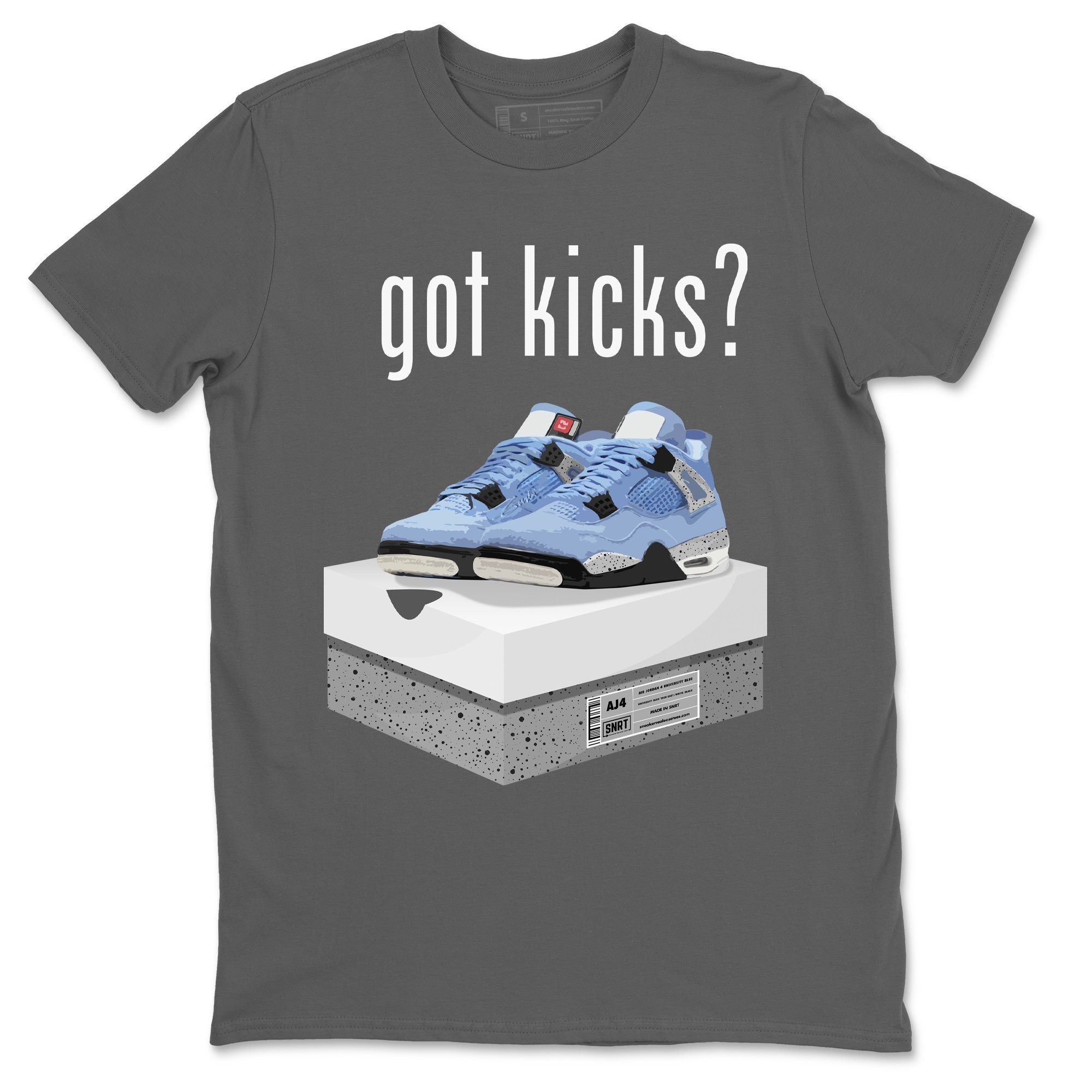 Got Kicks Unisex Tops - Air Jordan 4 University Blue