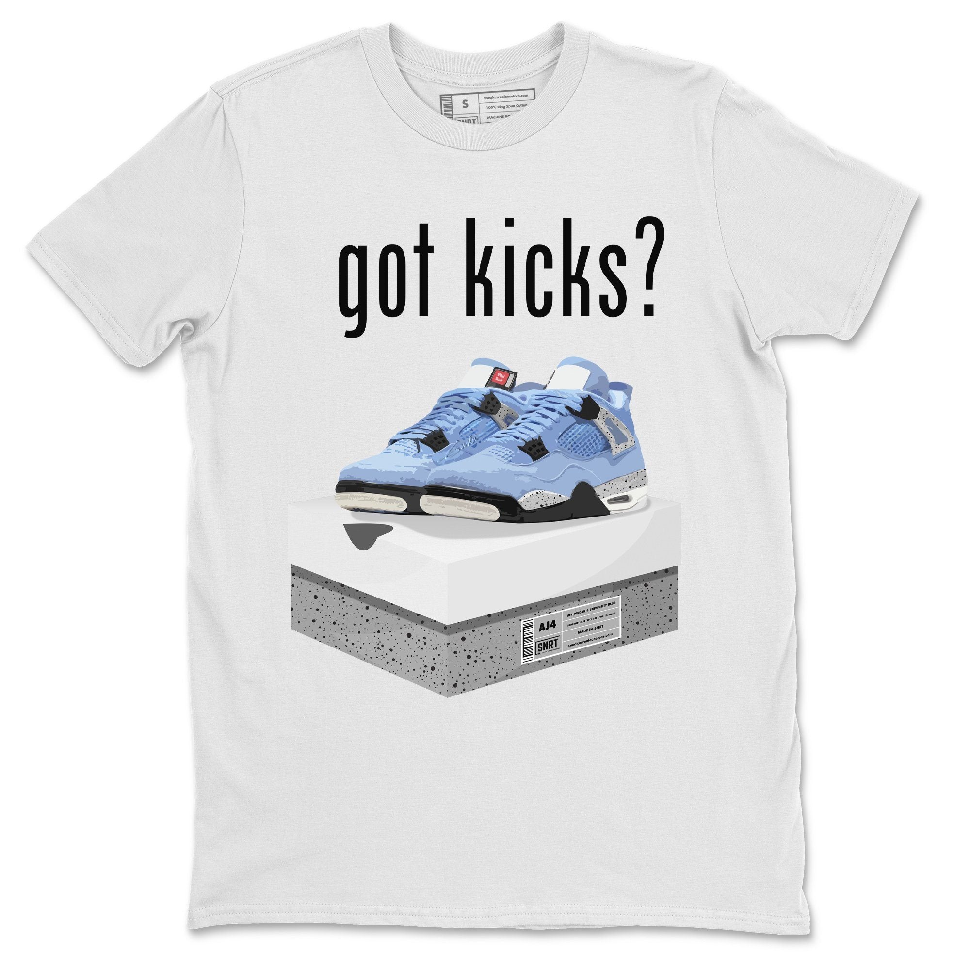 Got Kicks Unisex Tops - Air Jordan 4 University Blue